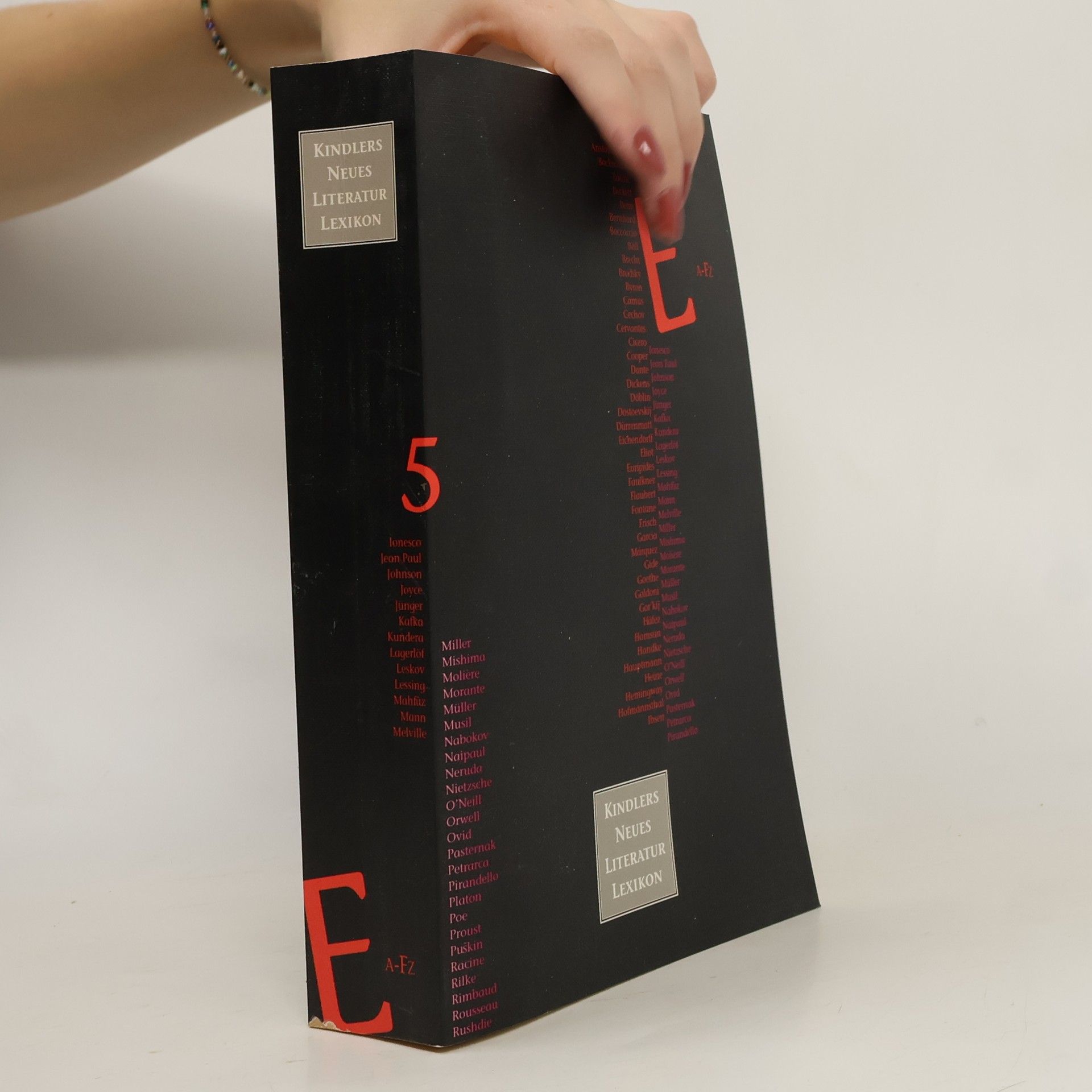 Rudolf Radler Kindlers neues Literatur Lexikon. Studienausgabe A-FZ Band 5