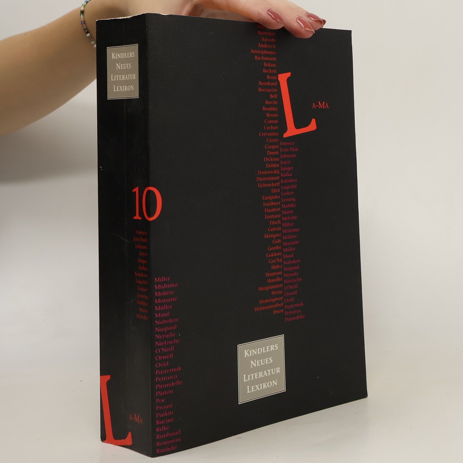 Jens-Walter Lüpkes Kindlers neues Literatur Lexikon. Studienausgabe LA-MA, Band 10