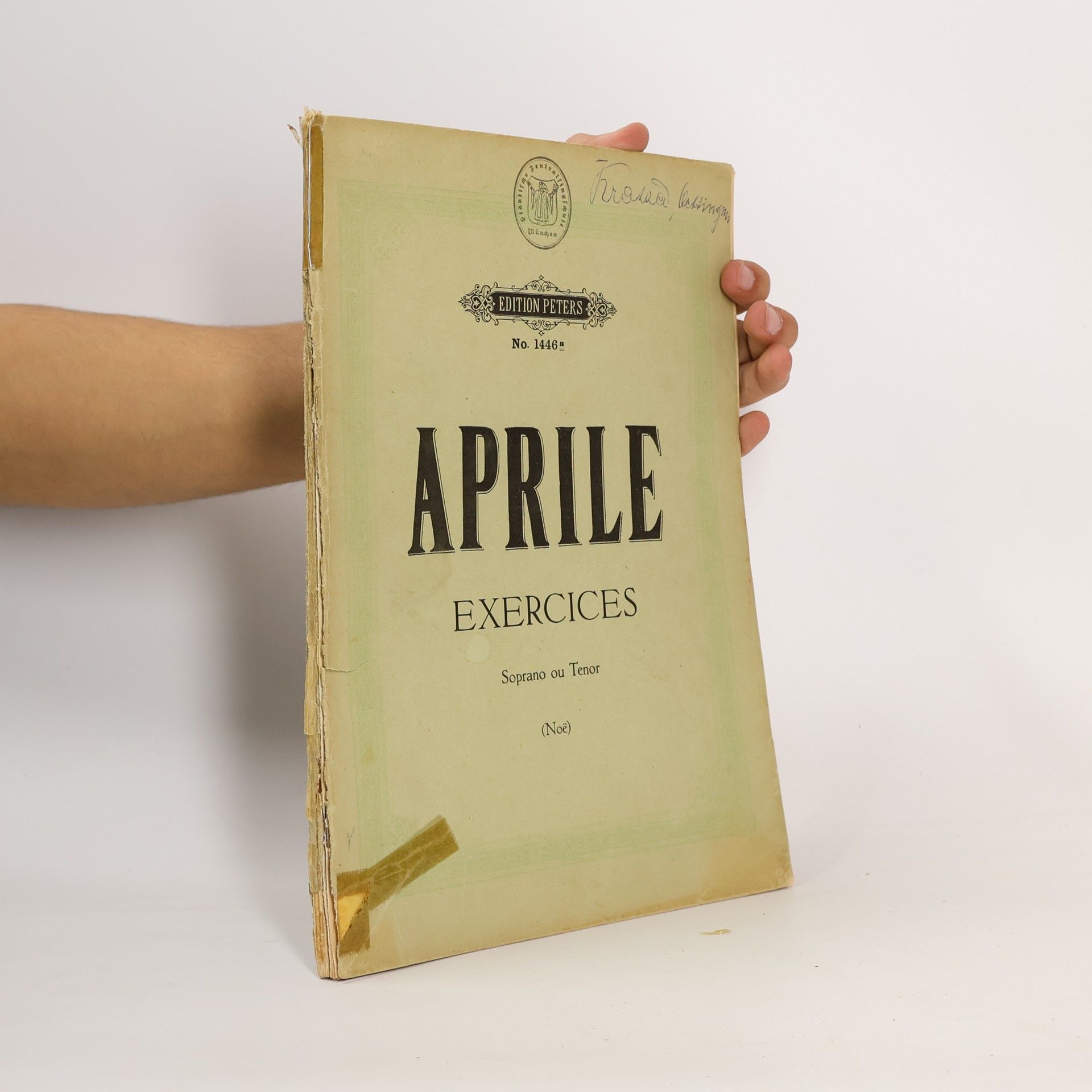 Giuseppe Aprile Exercices pour la vocalisation