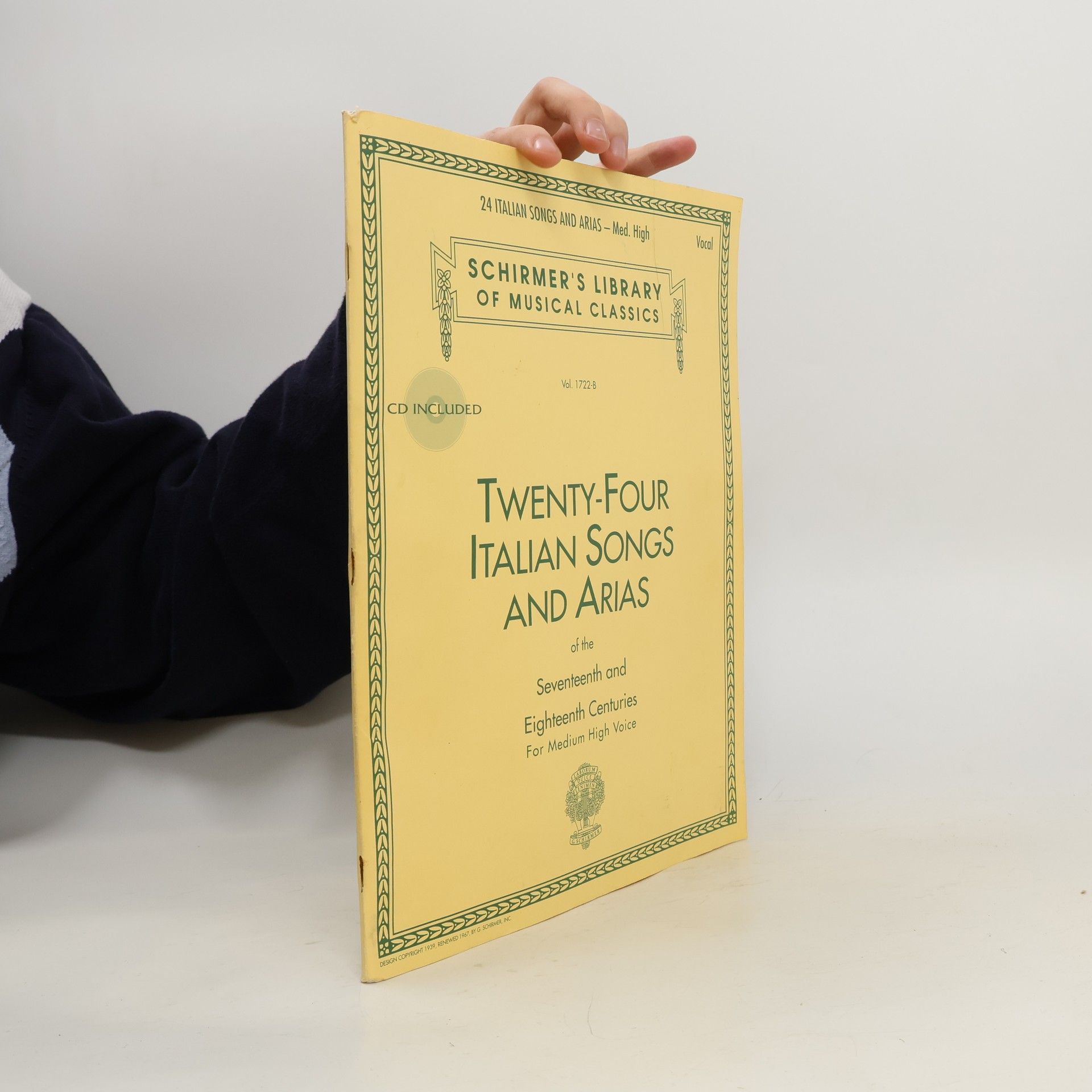 24 Italian Songs & Arias of the 17th & 18th Centuries: Medium High Voice - Book with Online Audio