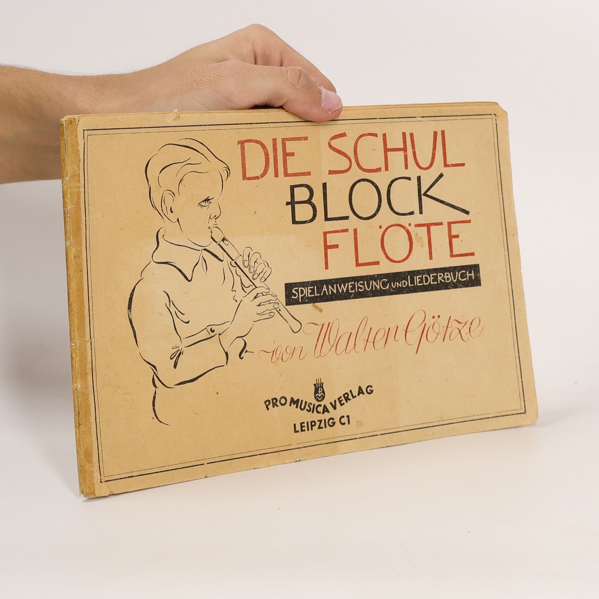 Walter Götze Die Schulblockflöte
