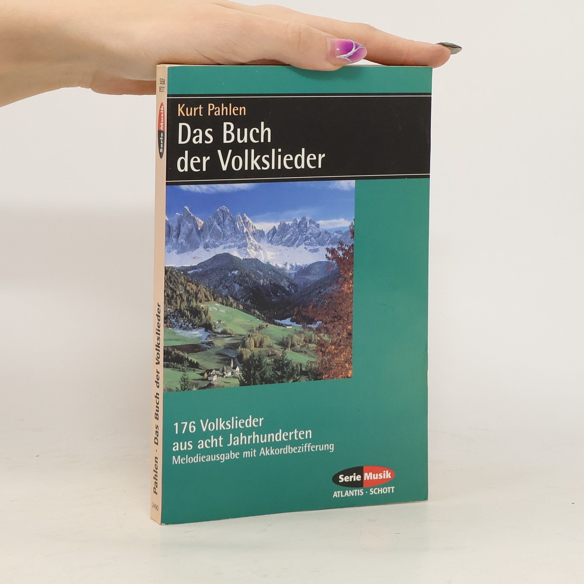 Kurt Pahlen Das Buch der Volkslieder