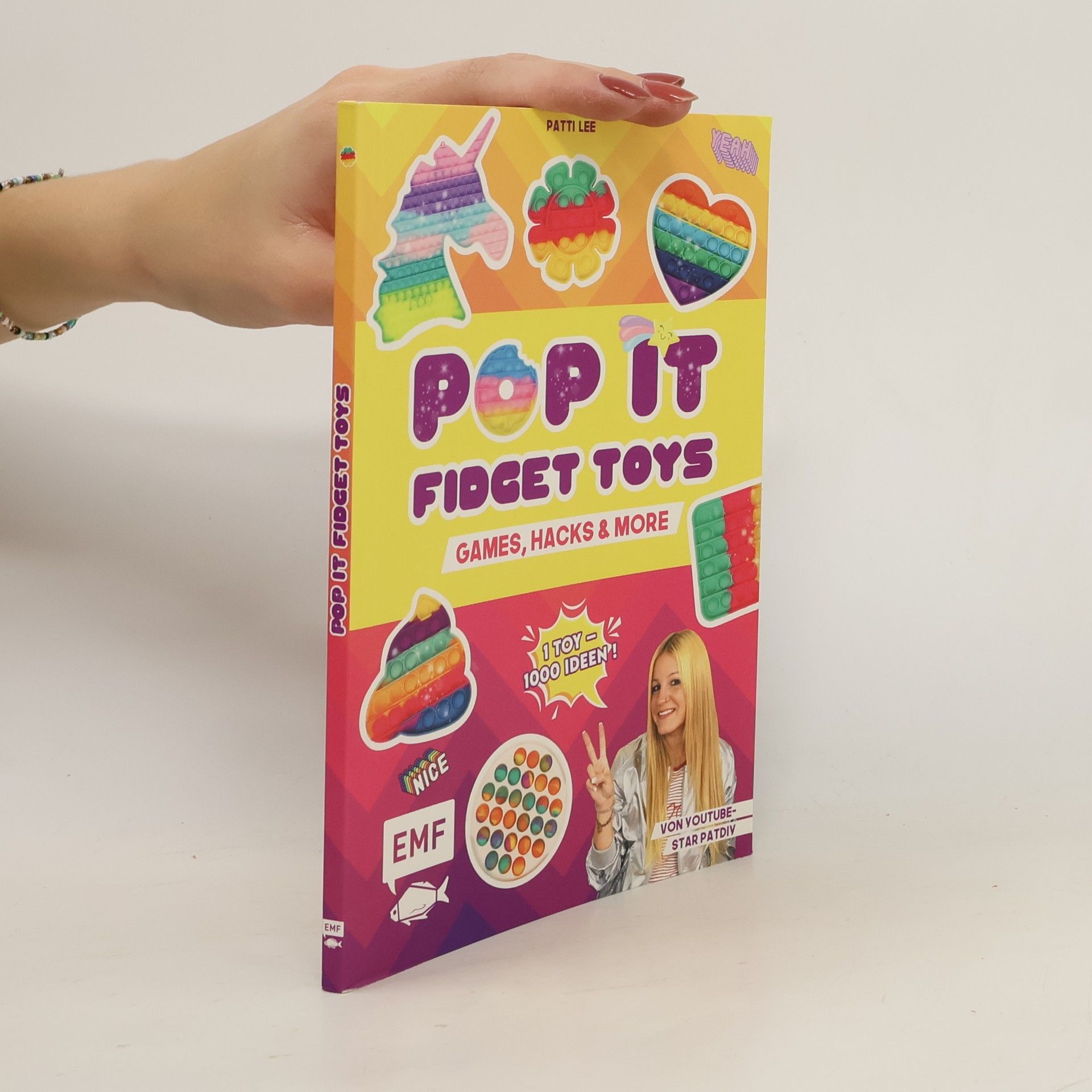 Patti Lee Pop it Fidget Toys - Games, Hacks & more vom YouTube-Kanal Hey PatDIY