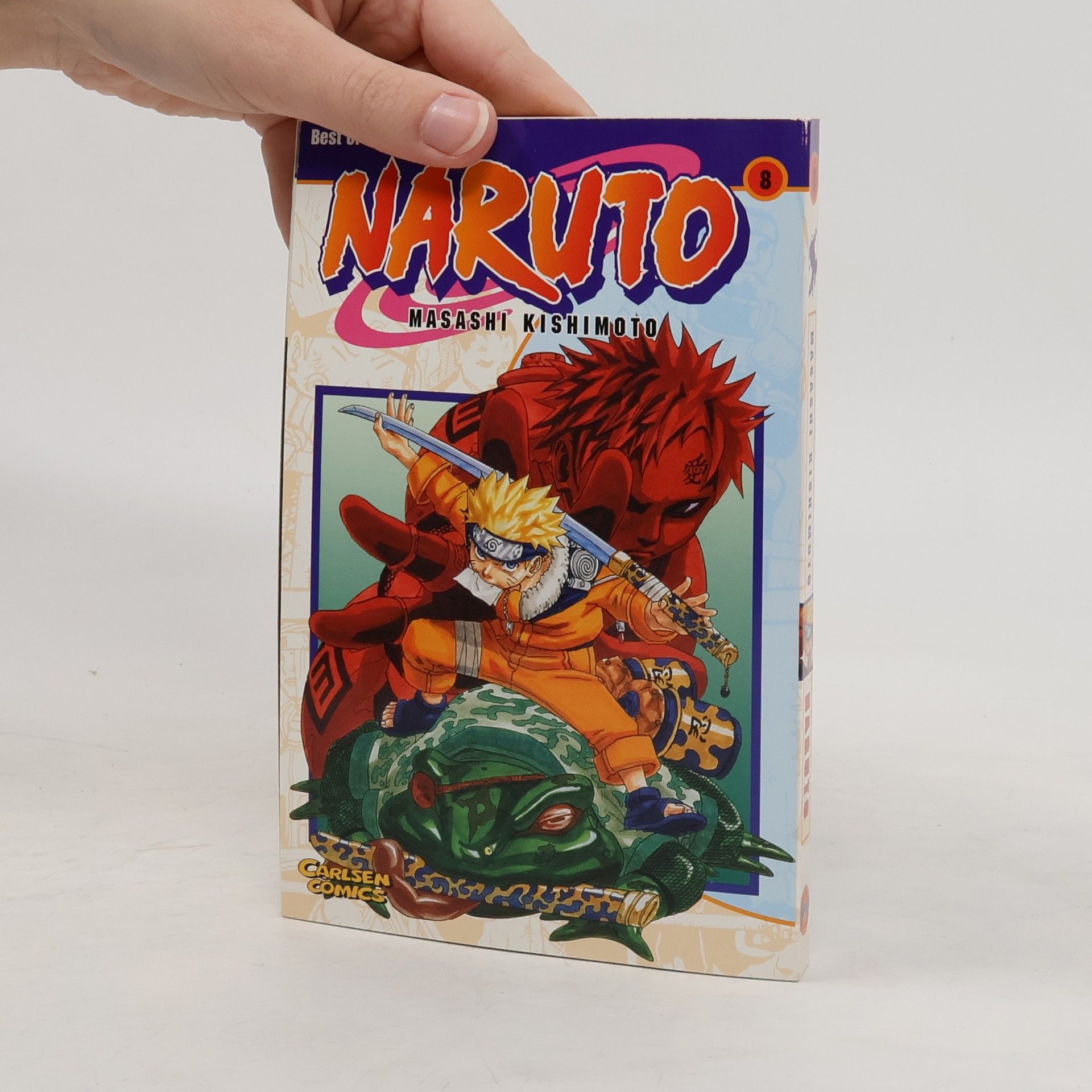Masashi Kishimoto Naruto 8
