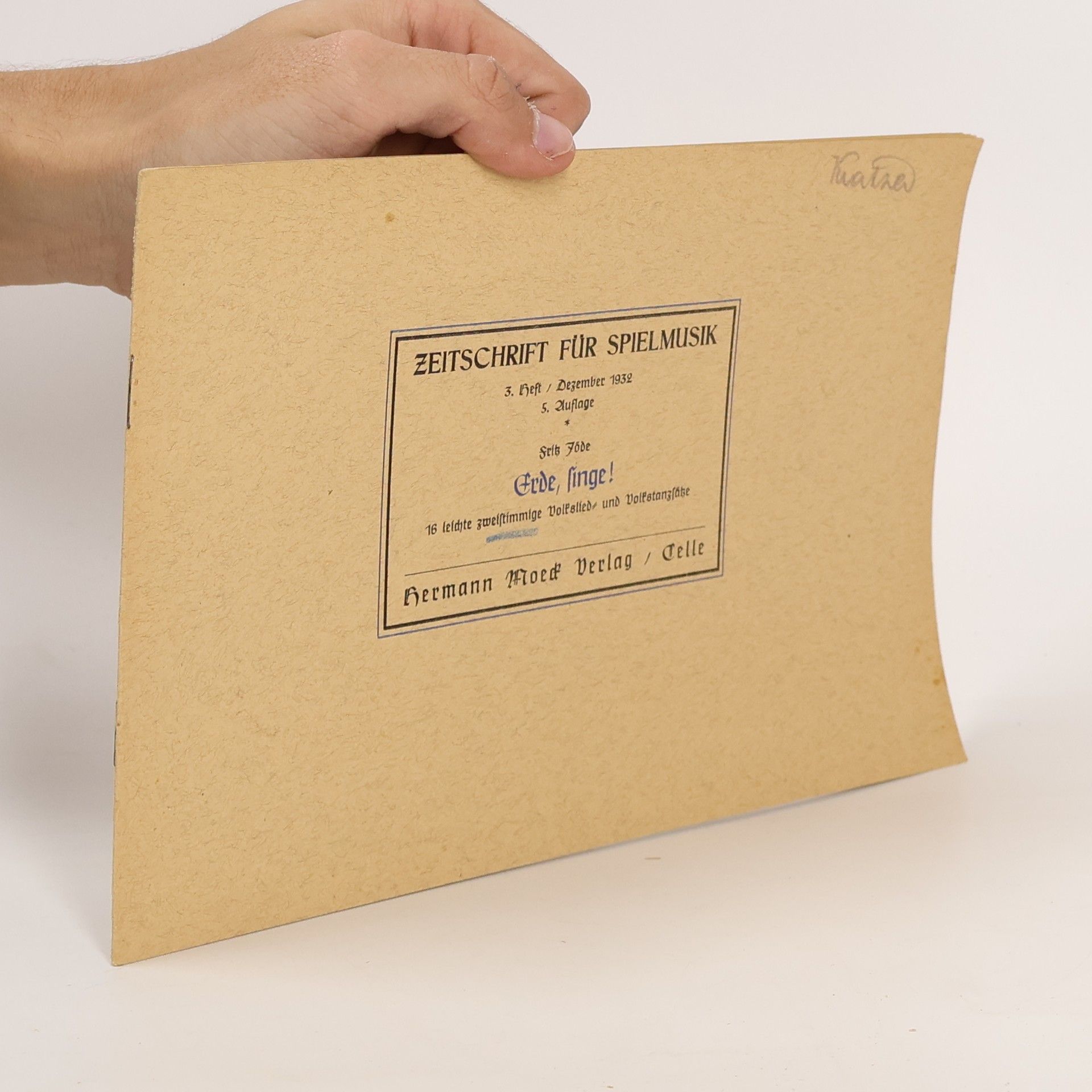 Collectif d'auteurs Zeitschrift für Spielmusik