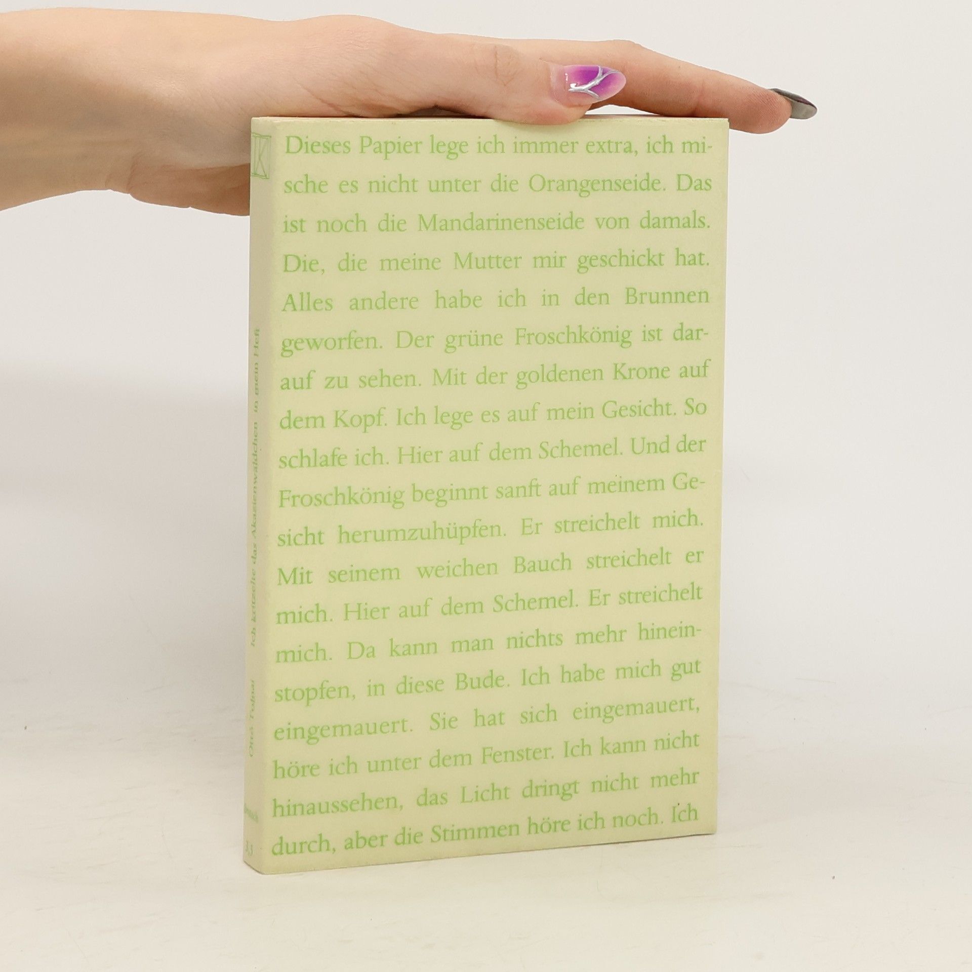 Ich kritzelte das Akazienwäldchen in mein Heft. Vier Erzählungen