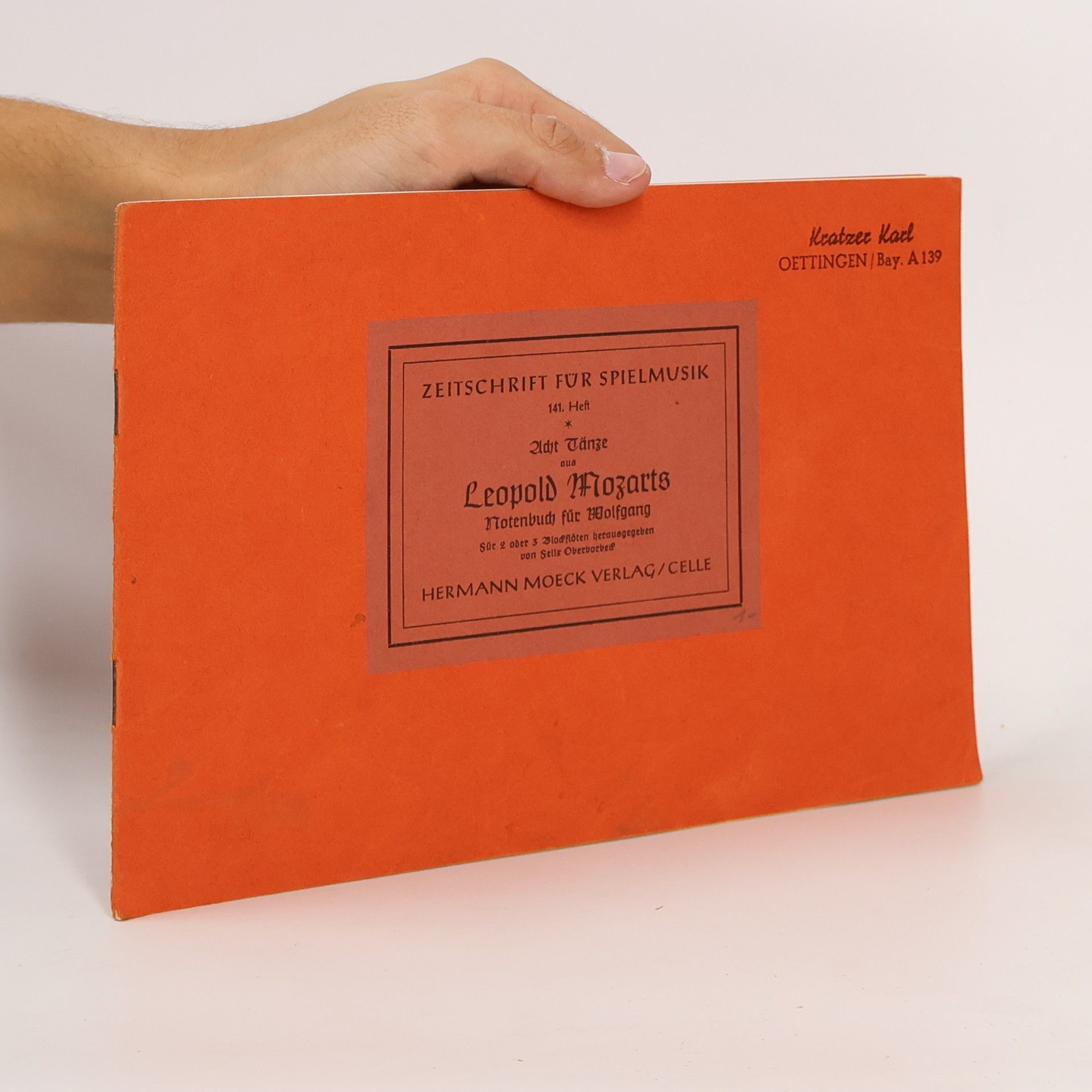 Leopold Mozart Zeitschrift für Spielmusik 14