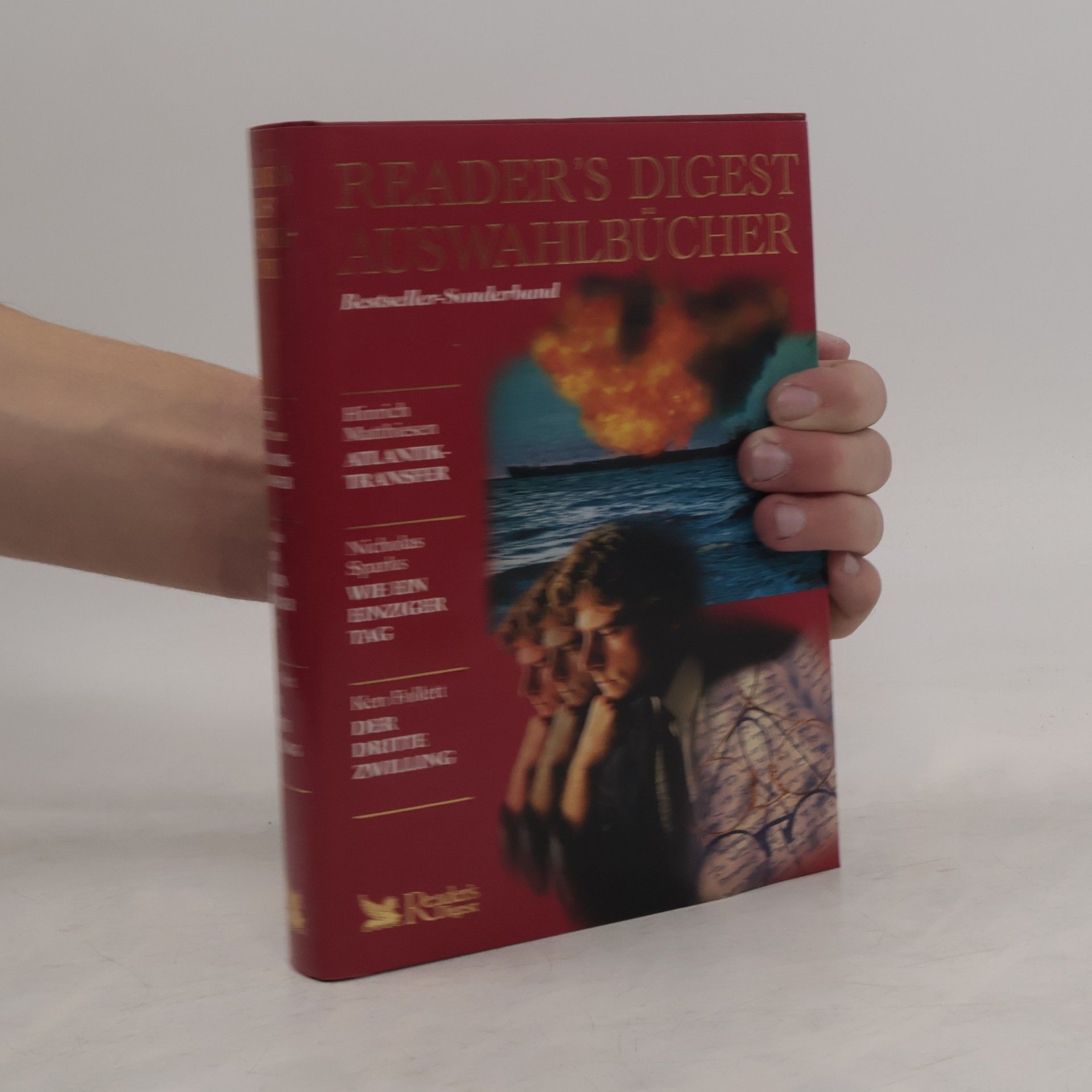 Ken Follett Readers Digest Auswahlbücher. Atlantiktransfer. Wie ein Einziger Tag. Der Dritte Zwilling