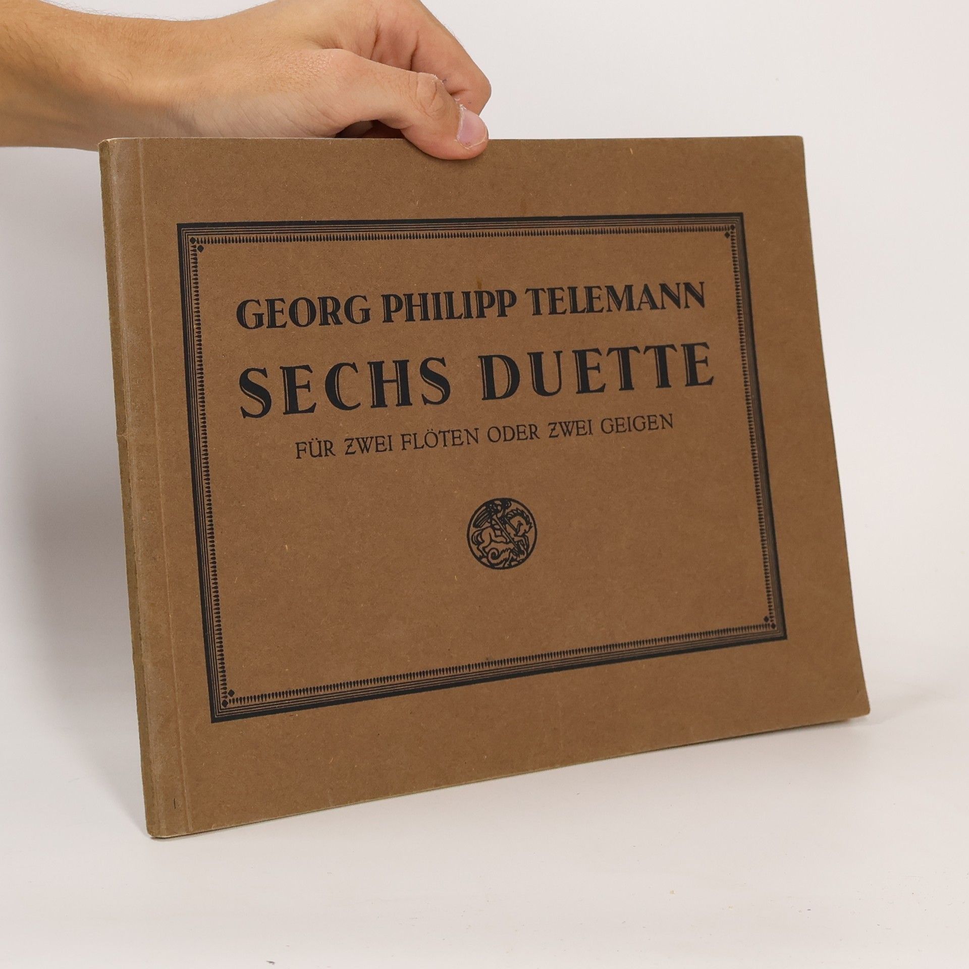 Georg Philipp Telemann Sechs Duette für 2 Flöten oder zwei geigen oder zwei gleiche Blockflöten