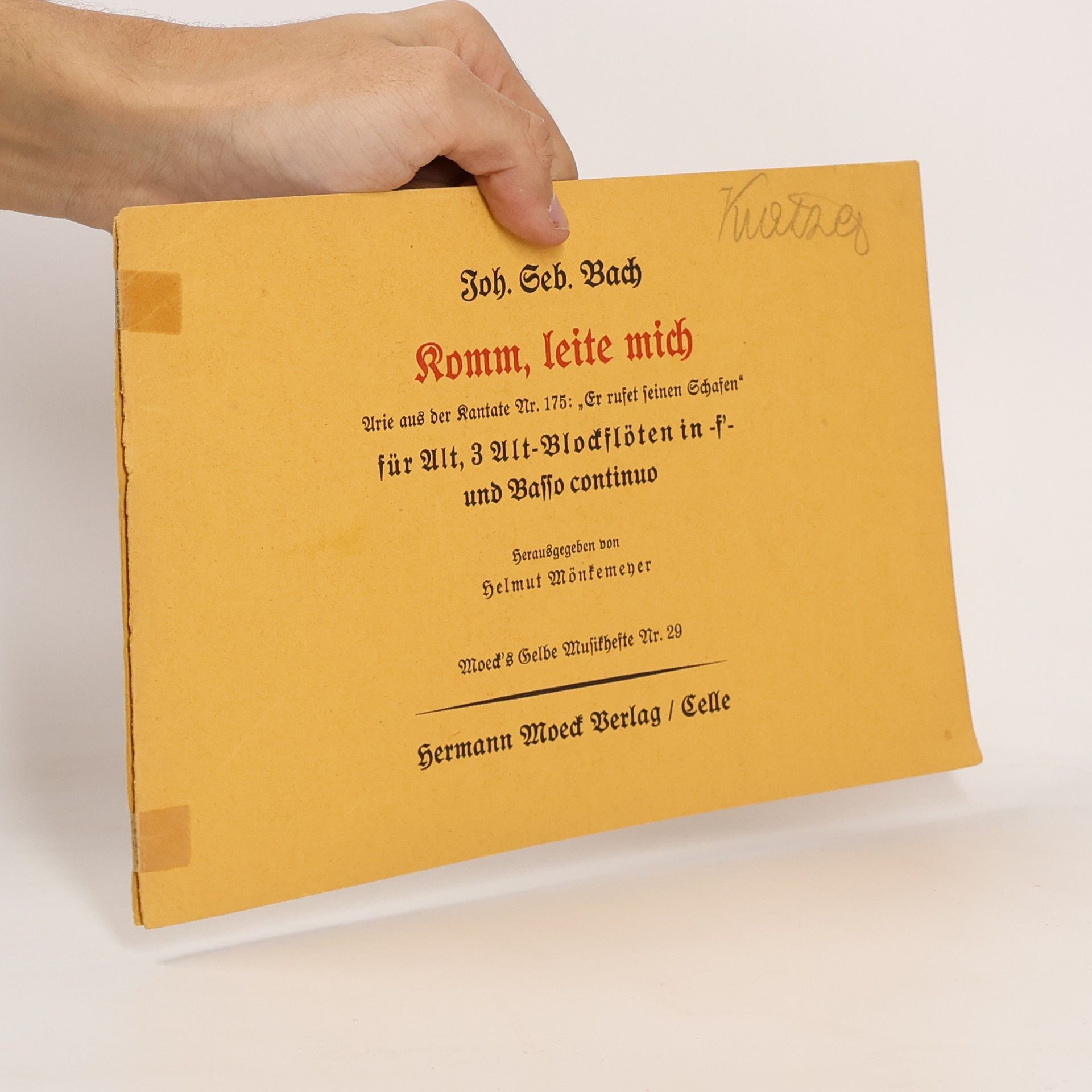 Moed's Gelbe Musikhefte 29