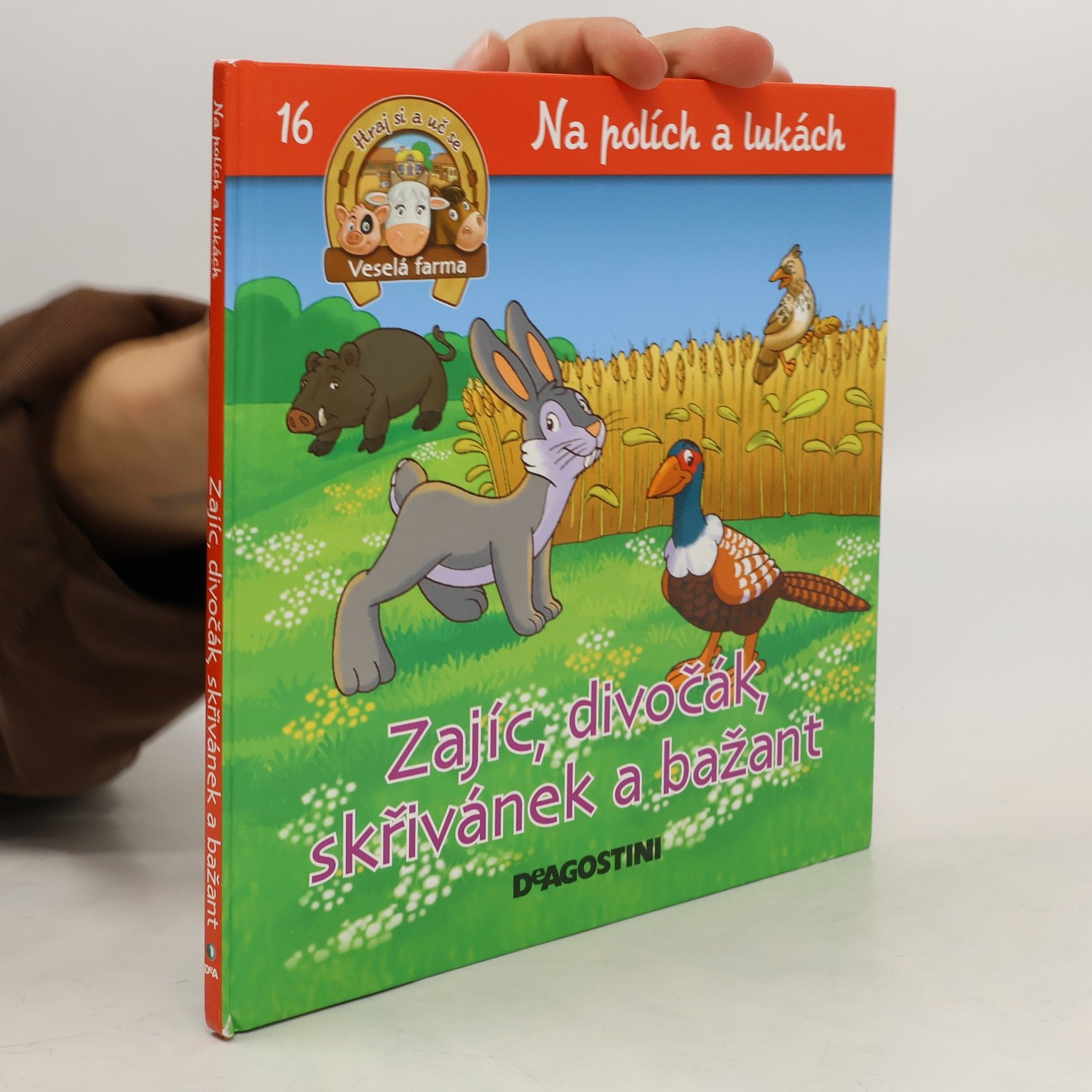 Autorenkollektiv Na polích a lukách 16. Zajíc, divočák, skřivánek a bažant