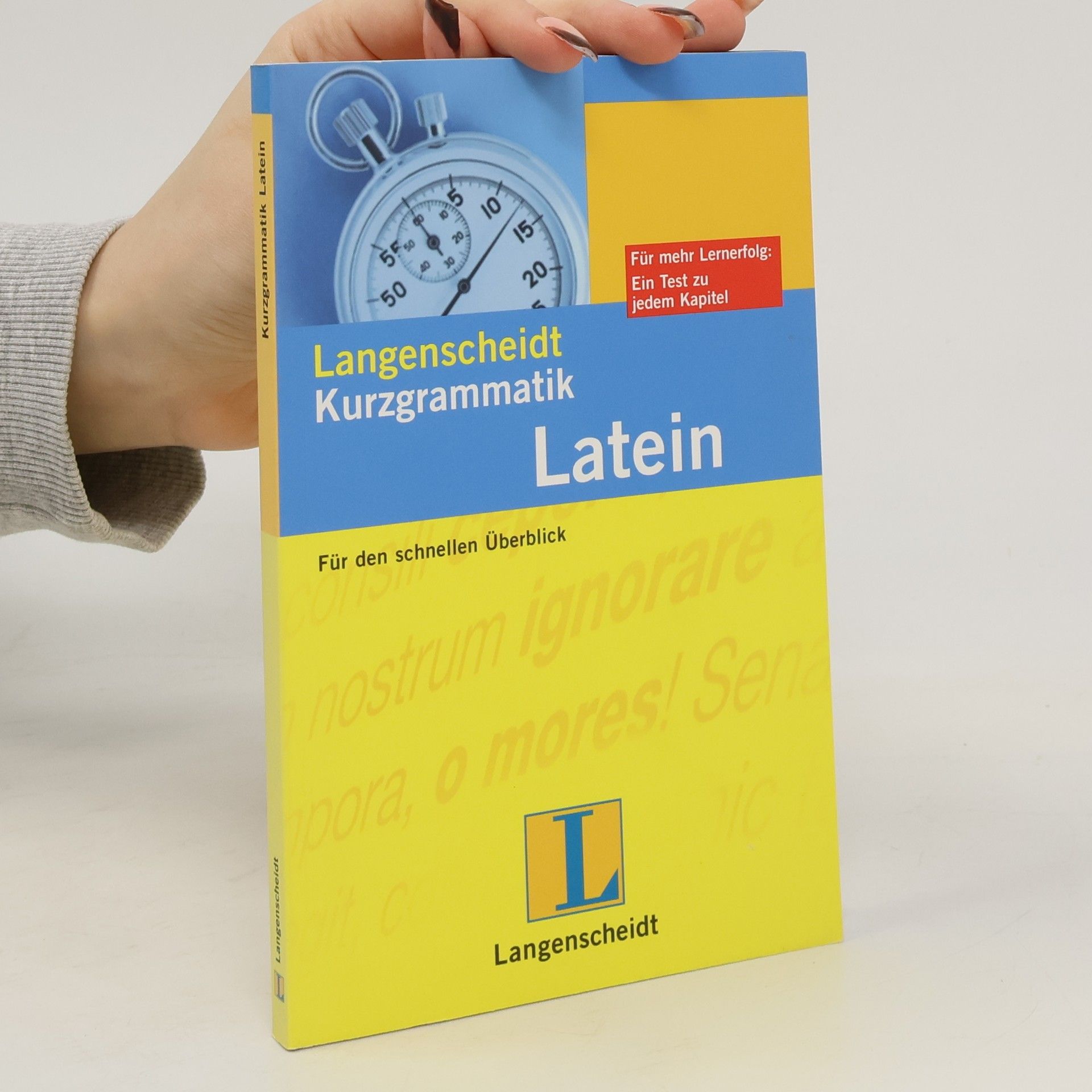 Autores varios Langenscheidt, Kurzgrammatik Latein
