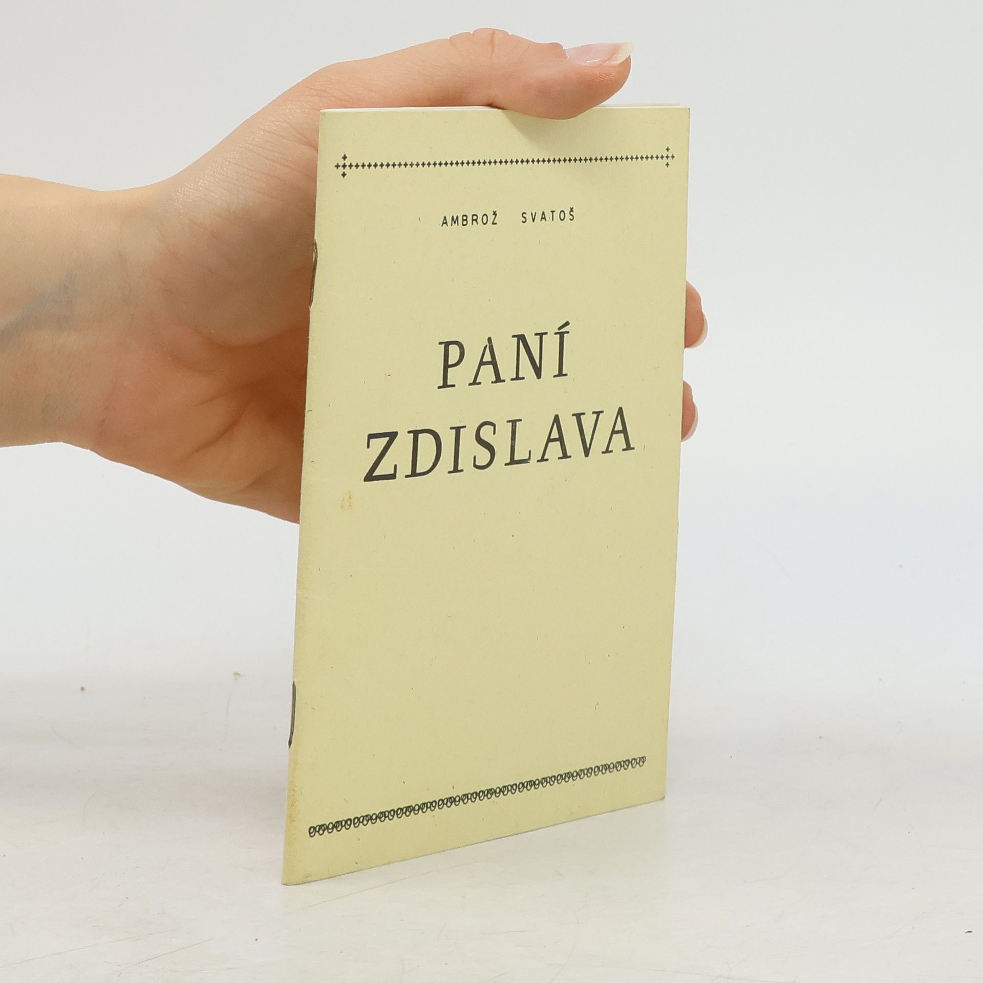 Ambrož Svatoš Paní Zdislava