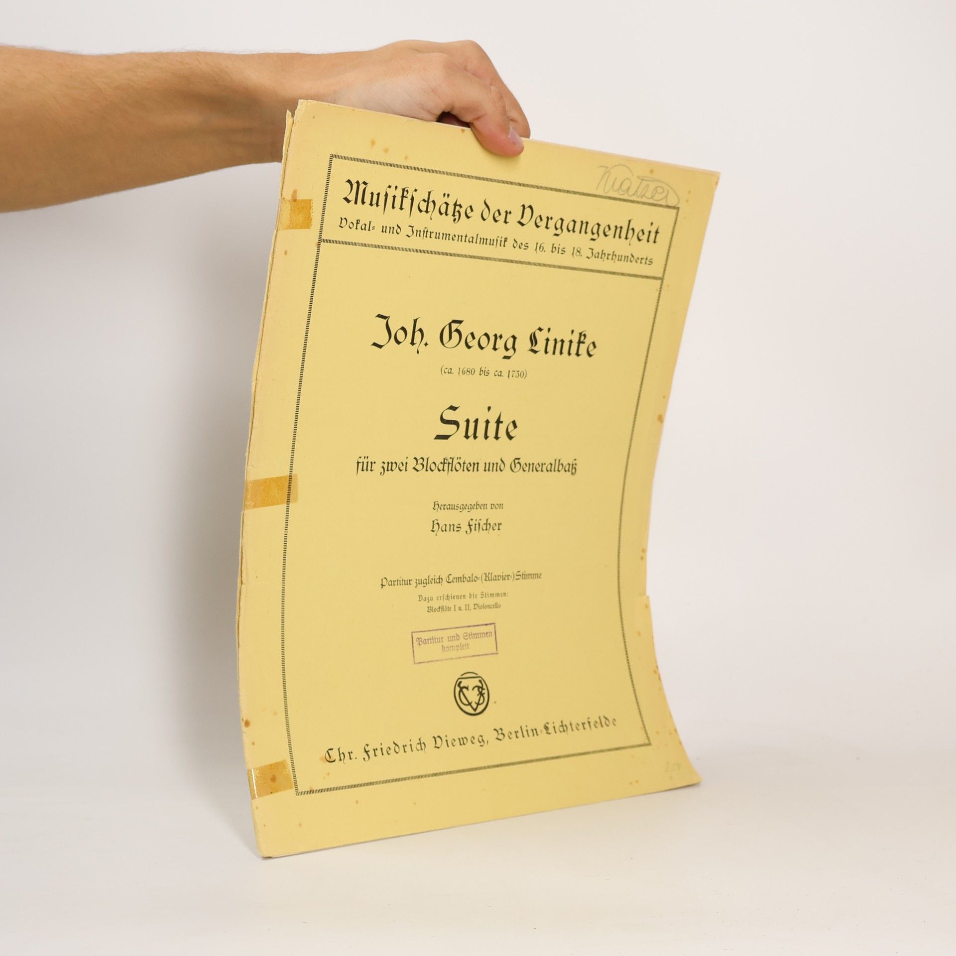 Joh. Georg Linike Suite