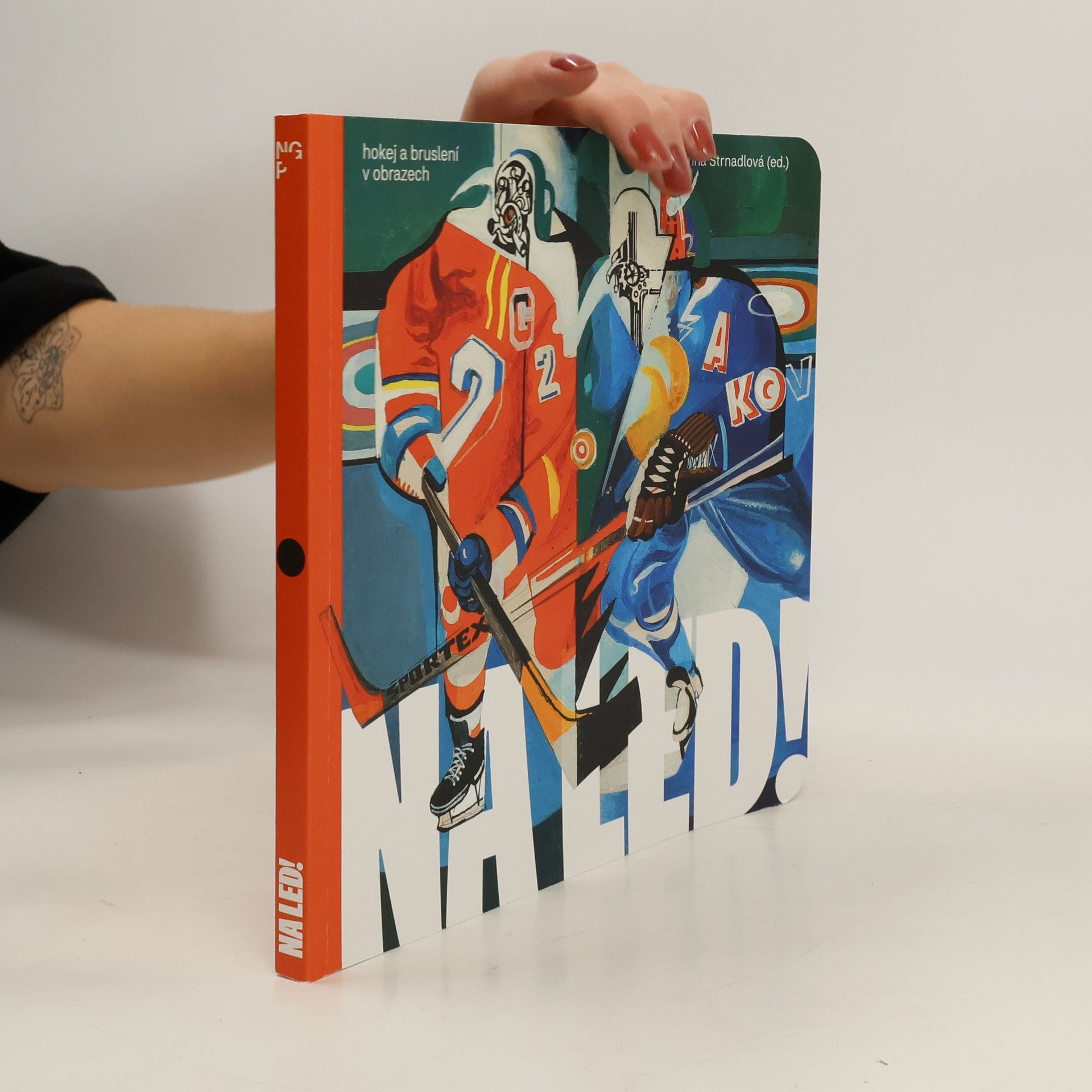 Anna Strnadlová Na led! Hokej a bruslení v obrazech