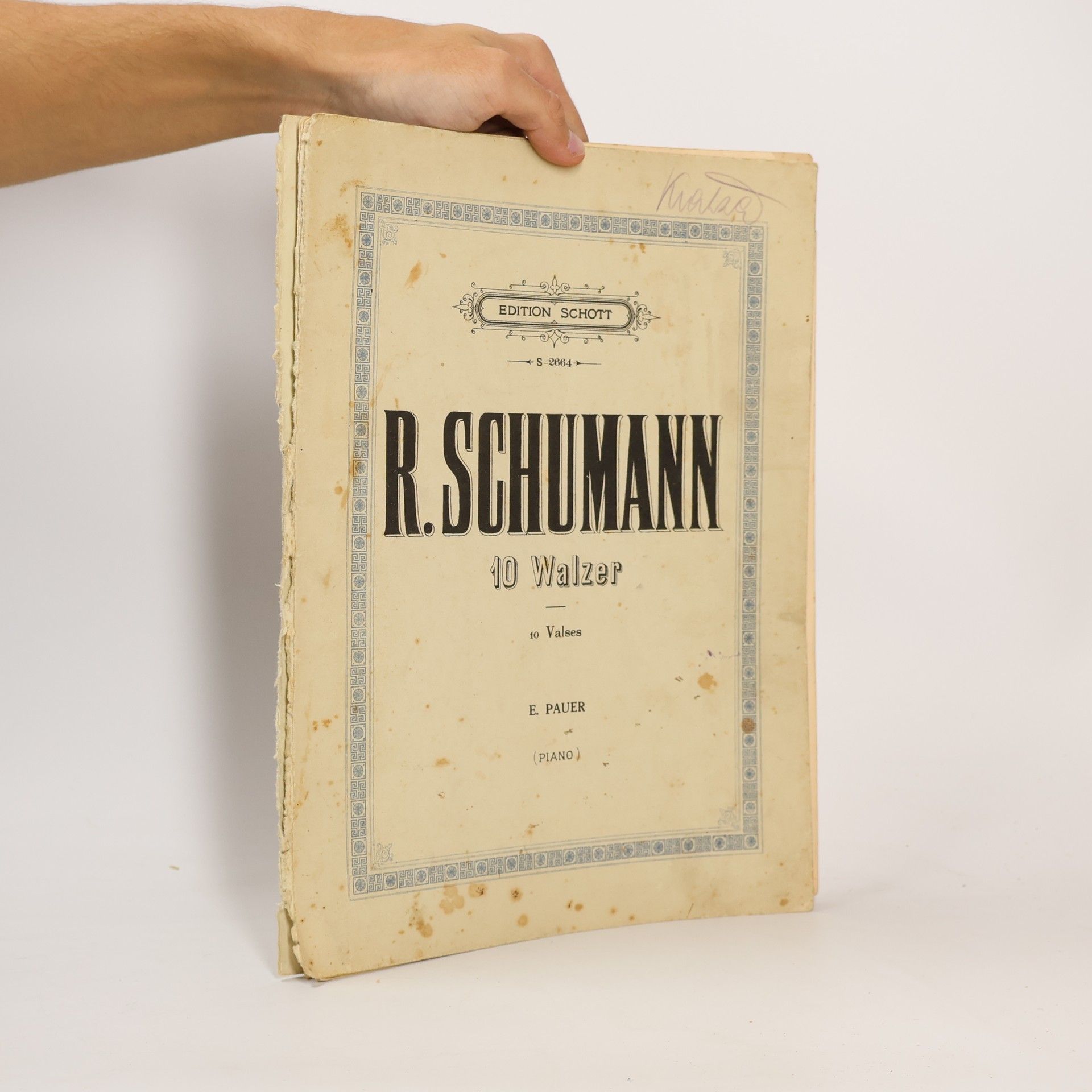 Robert Schumann 10 Walzer