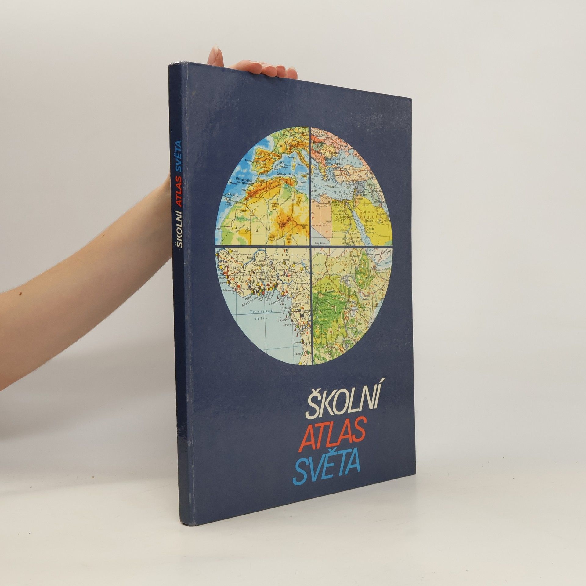 Antonín Rükl Školní atlas světa. Učební pomůcka pro zákl. a stř. školy