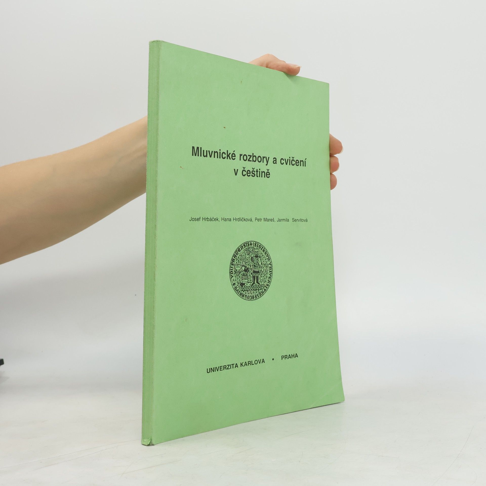 Josef Hrbáček Mluvnické rozbory a cvičení v češtině