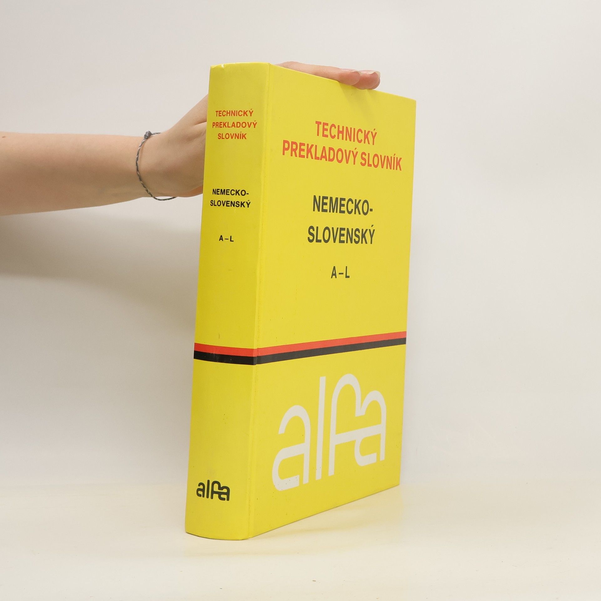 Bobríková Katarina Technický prekladový slovník Nemecko - Slovenský A-L