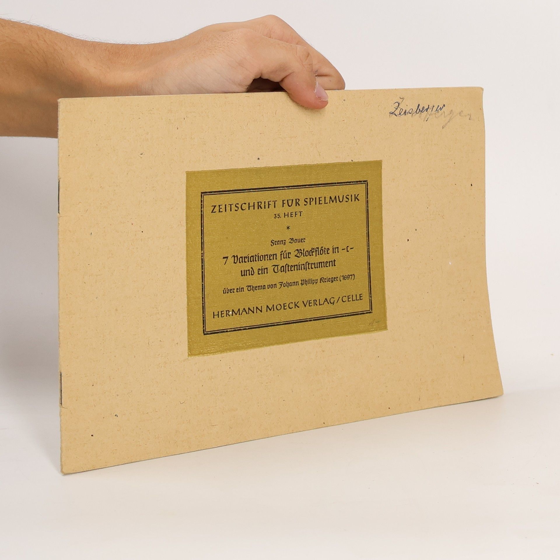 Franz Bauer Zeitschrift für Spielmusik