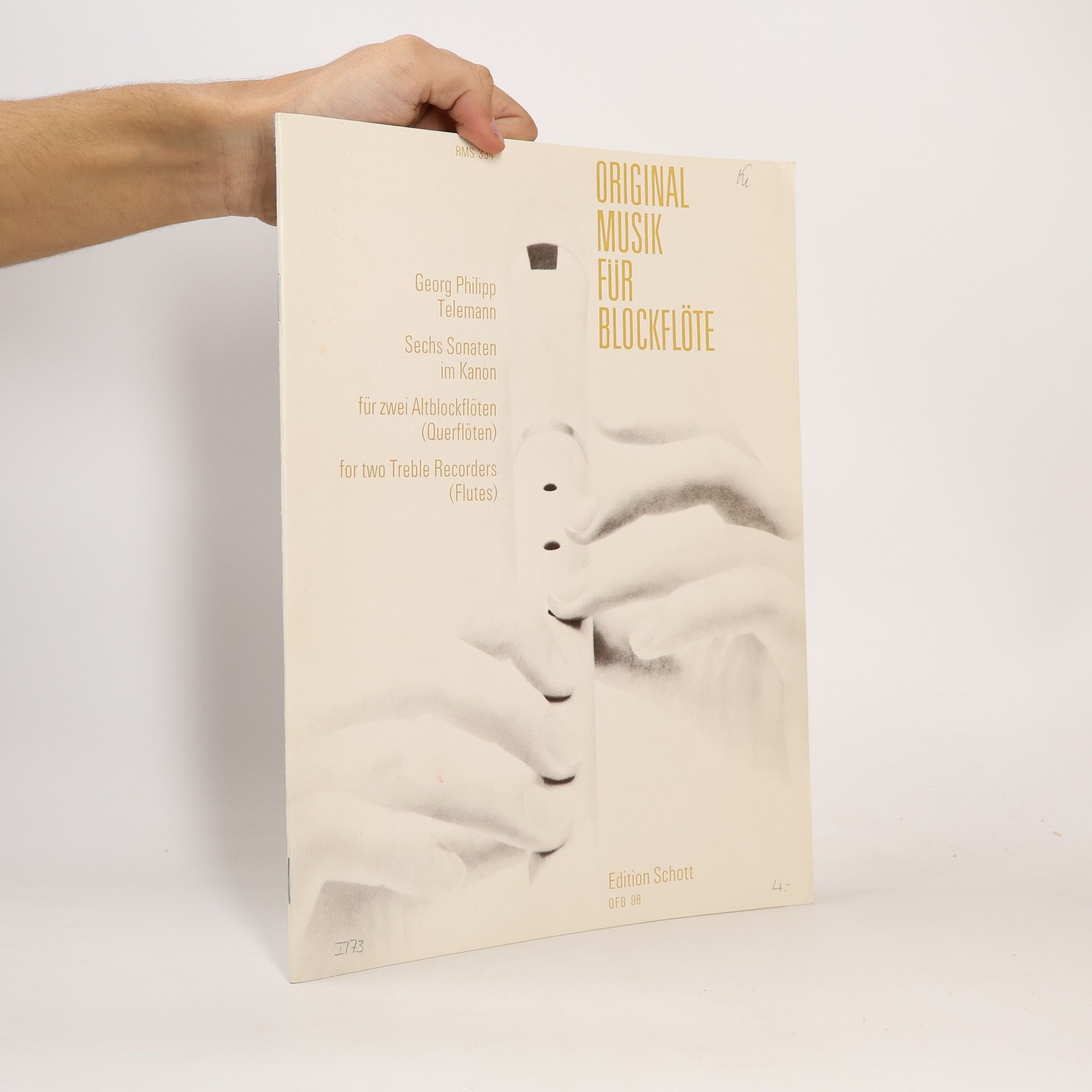 Collectif d'auteurs Original musik für Blockflöte