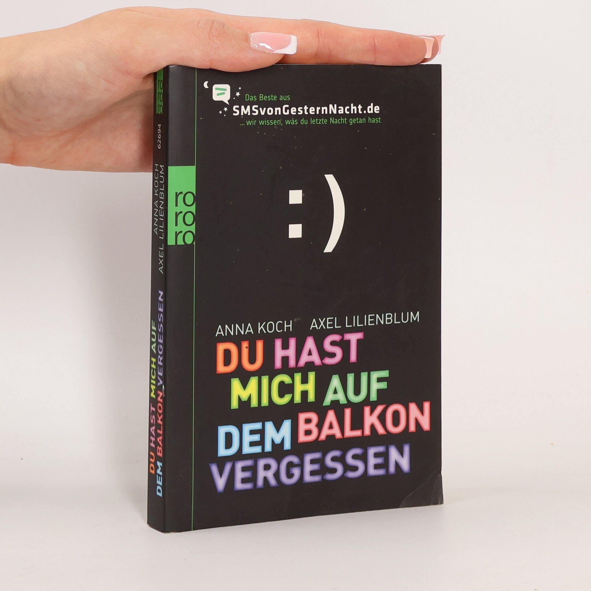 Anna Koch Du hast mich auf dem Balkon vergessen