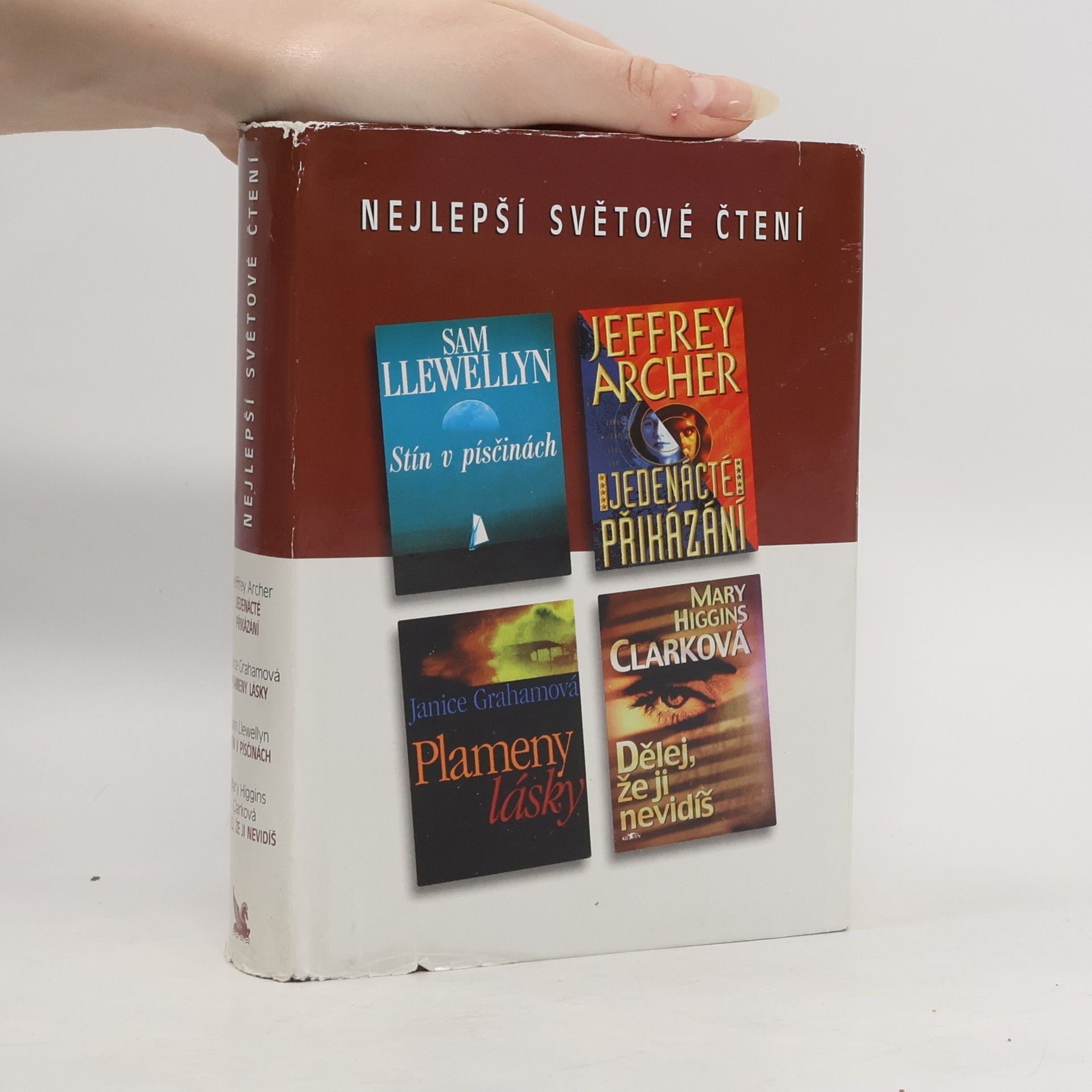 Mary Higgins Clark Nejlepší světové čtení. Stín v písčinách. Jedenácté přikázání. Plameny lásky. Dělej, že ji nevidíš