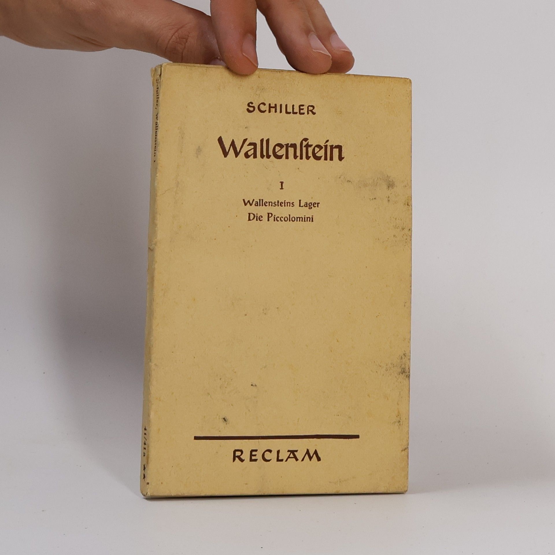 Friedrich Schiller Wallenstein I