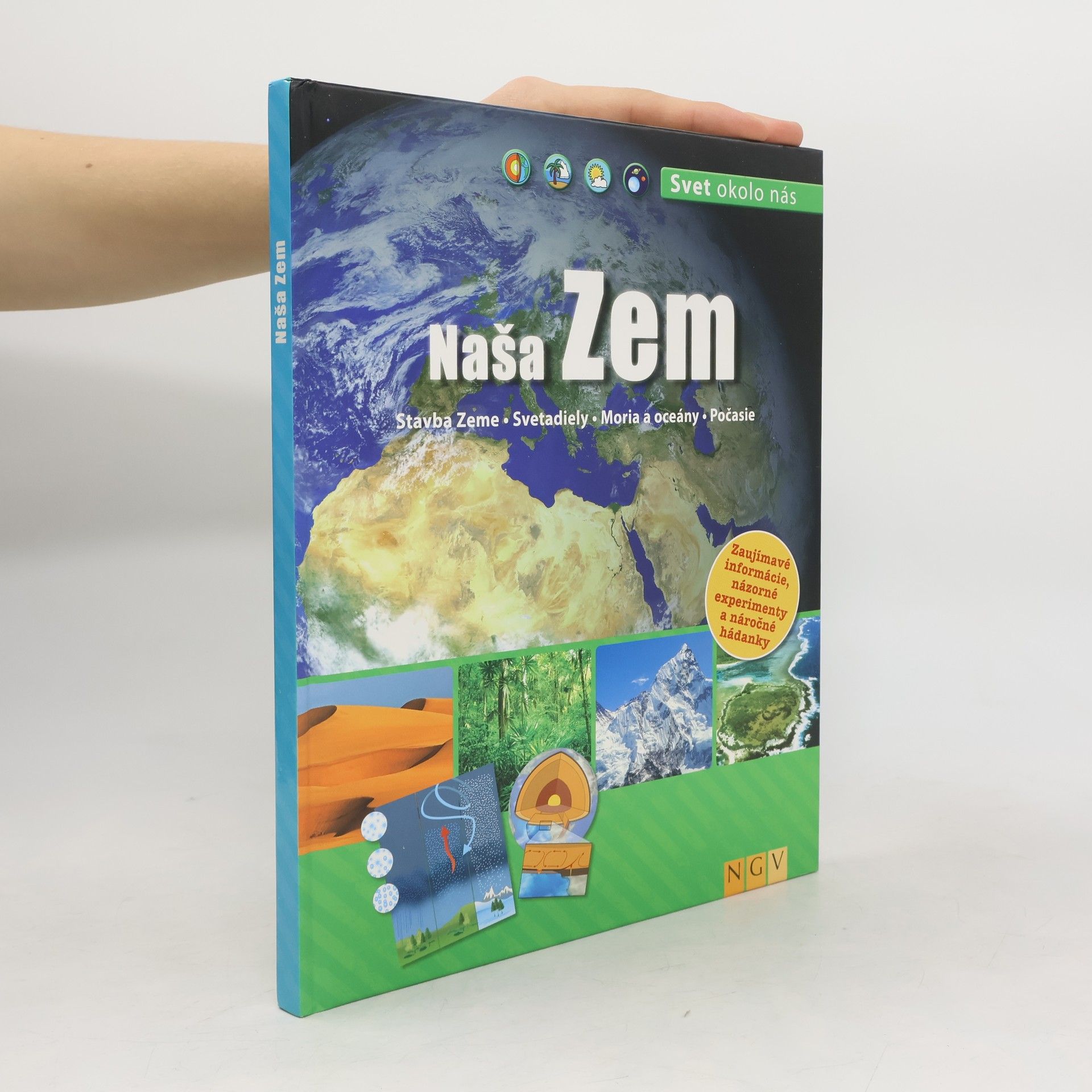 Autores varios Naša Zem. Stavby zeme, Svetadiely, Moria a oceány, Počasie