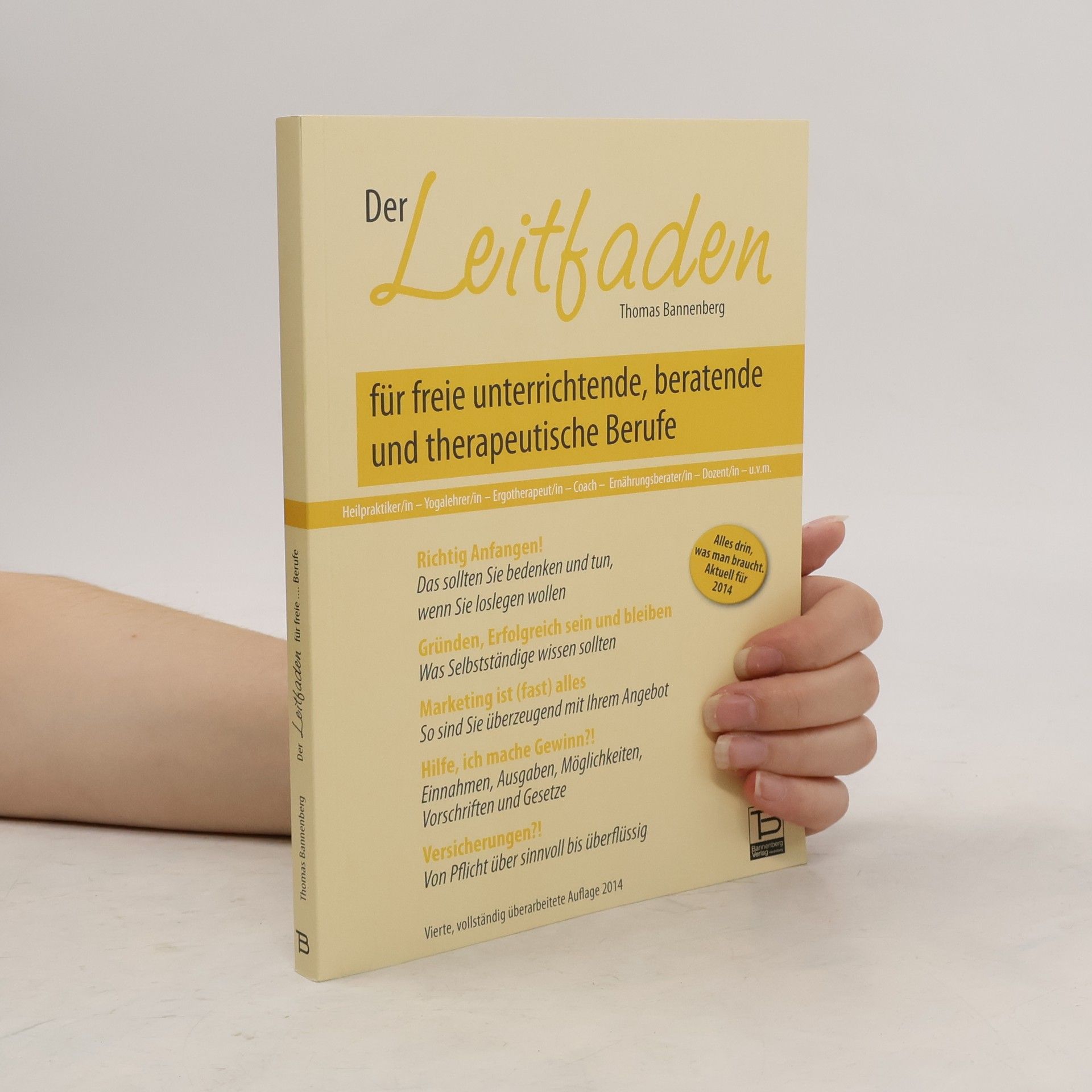 Der Leitfaden für freie unterrichtende, beratende und therapeutische Berufe