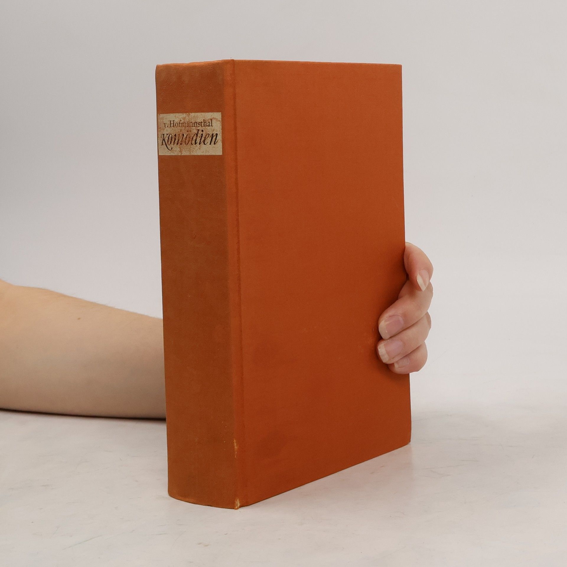 Hugo von Hofmannsthal Komödien.