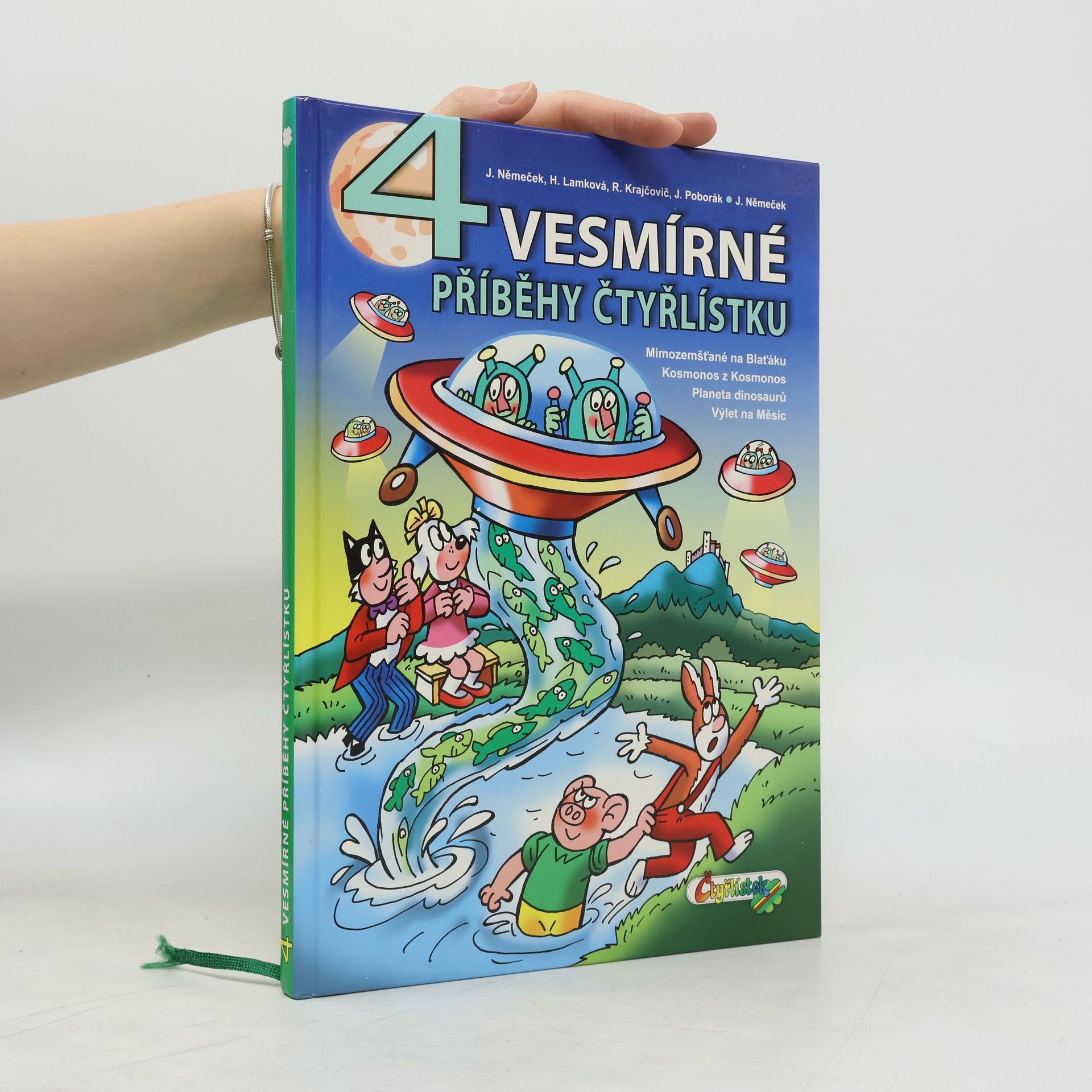 4 vesmírné příběhy Čtyřlístku