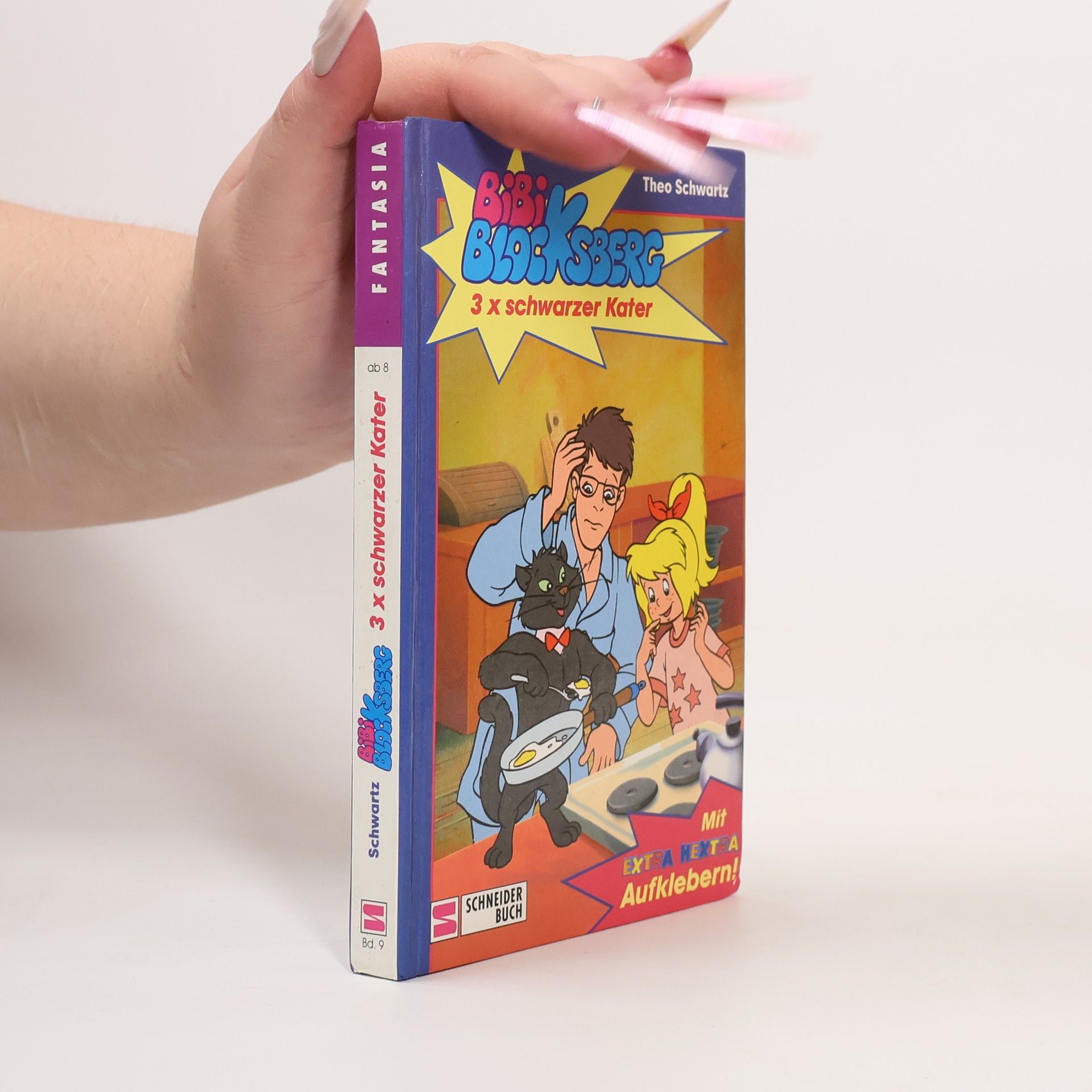 Theo Schwartz Bibi Blocksberg, Bd.9, 3x schwarzer Kater