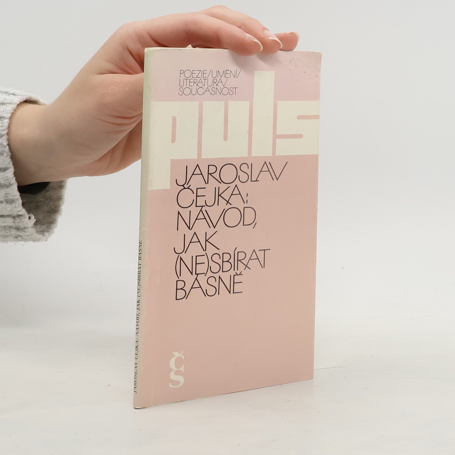 Jaroslav Čejka Návod jak (ne)sbírat básně