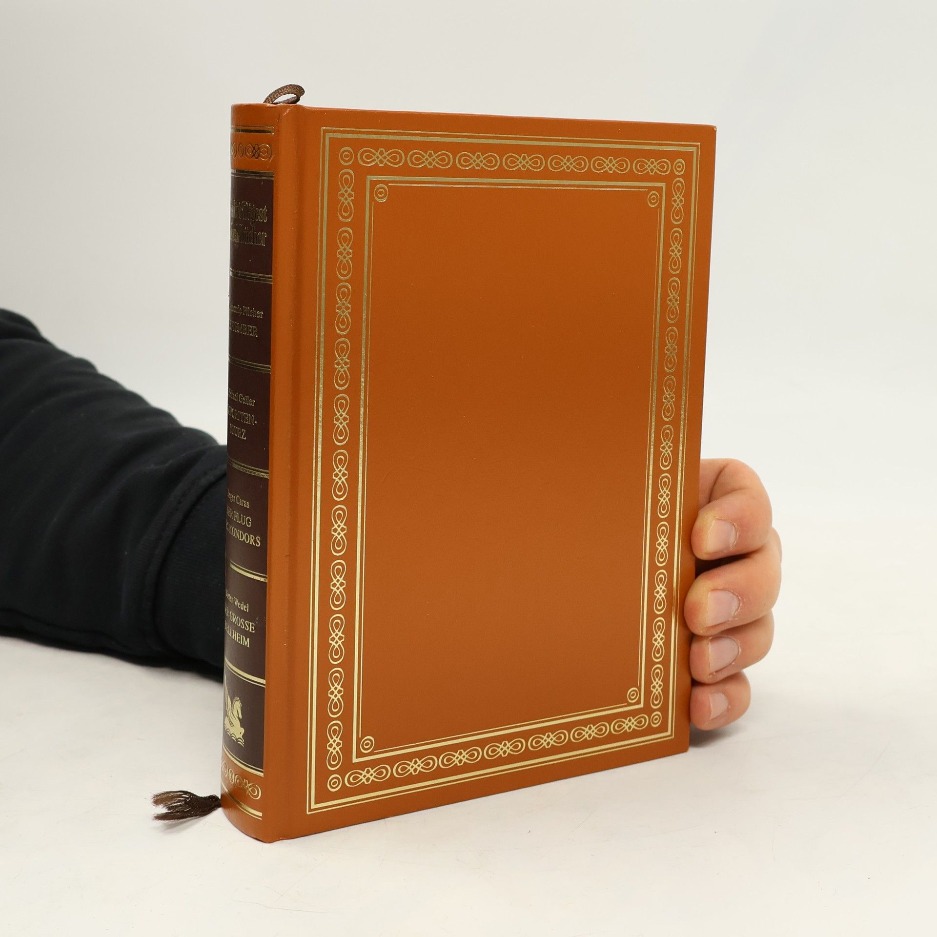 Rosamunde Pilcher Reader's Digest Auswahlbücher. September. Favoritensturz. Der Flug des Kondors. Der grosse Bellheim.