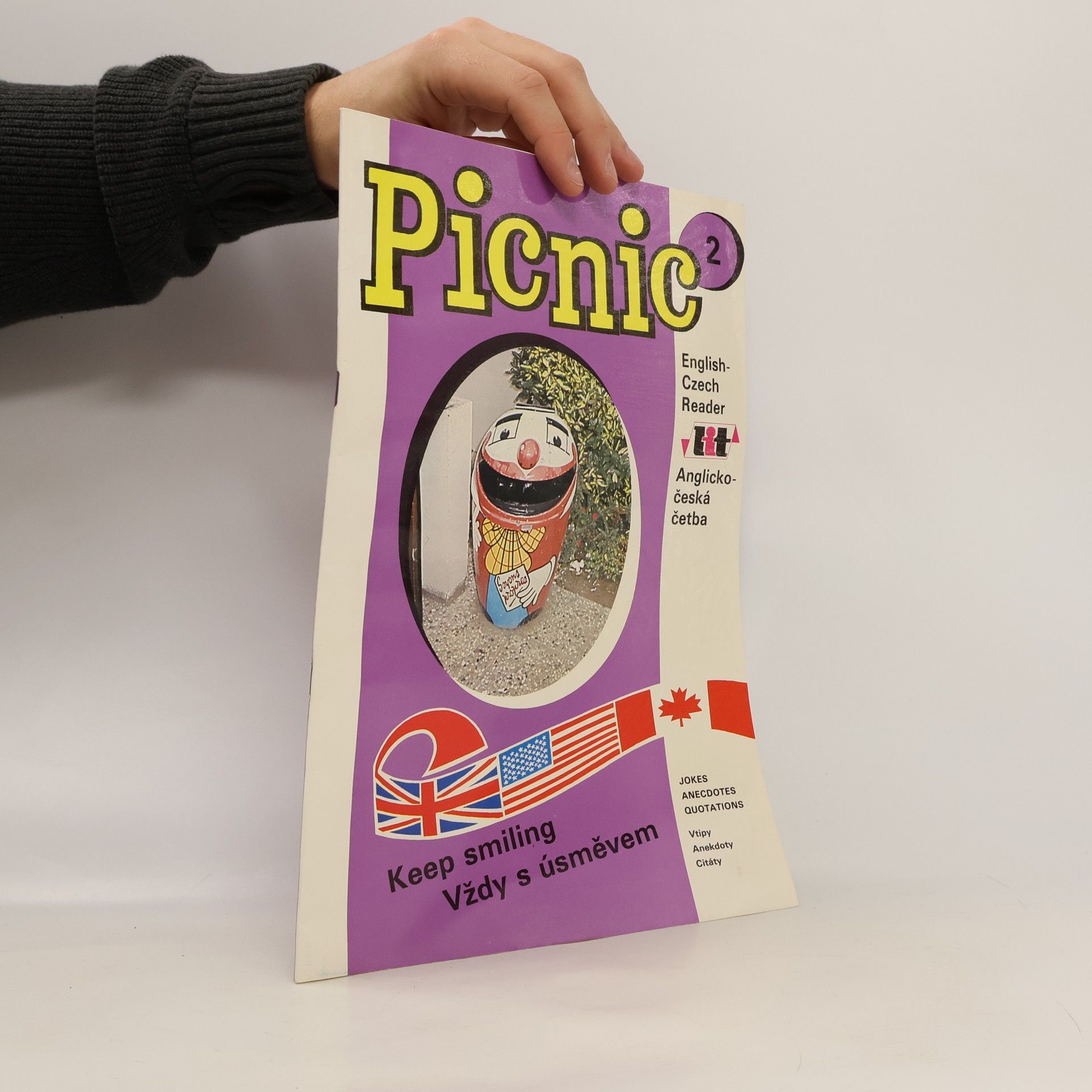 Ivana Fischerová Keep Smiling: Jokes, Anecdotes, Quotations. Vždy s úsměvem: vtipy, anekdoty, citáty