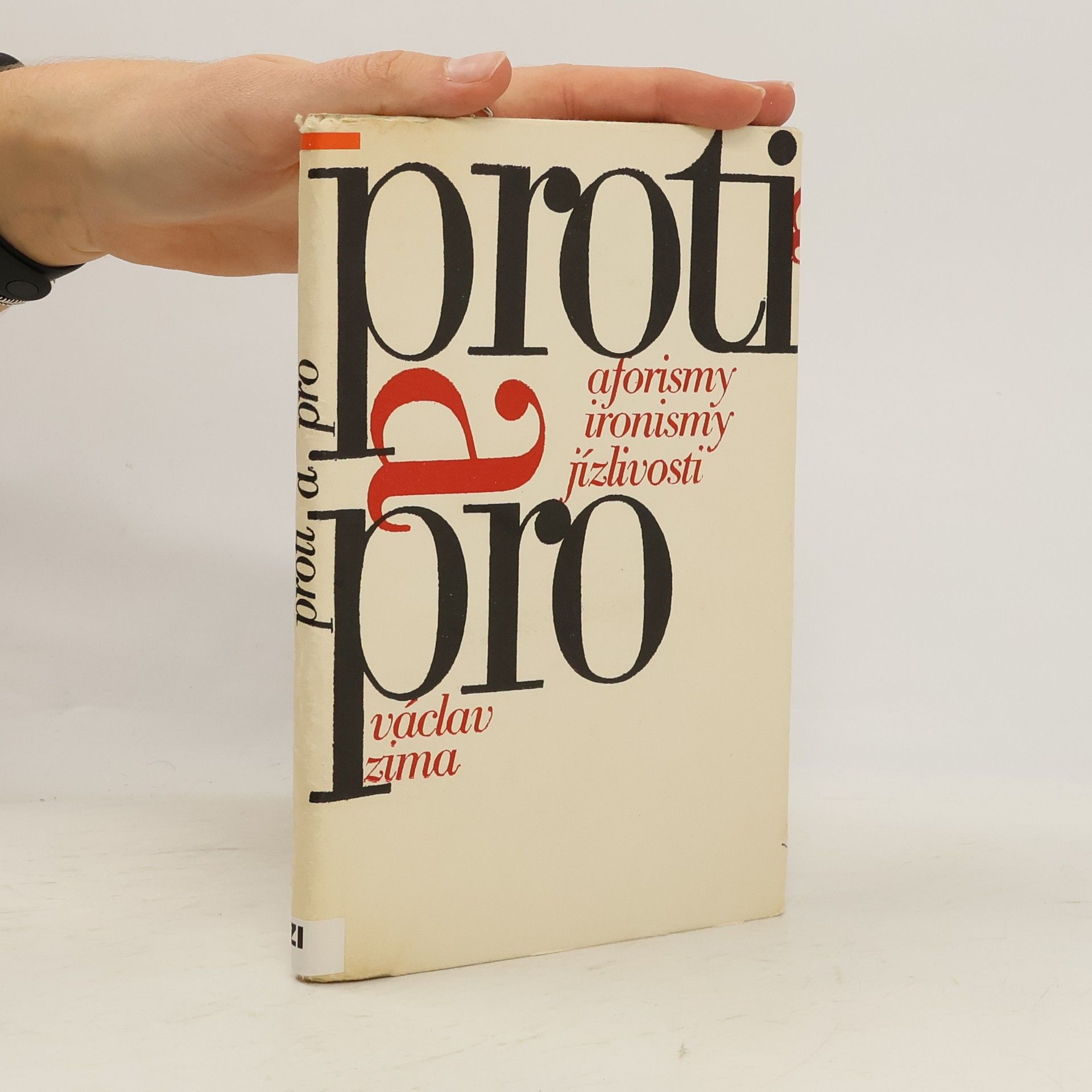 Václav Zima Proti a pro. Aforismy, ironismy, jízlivosti