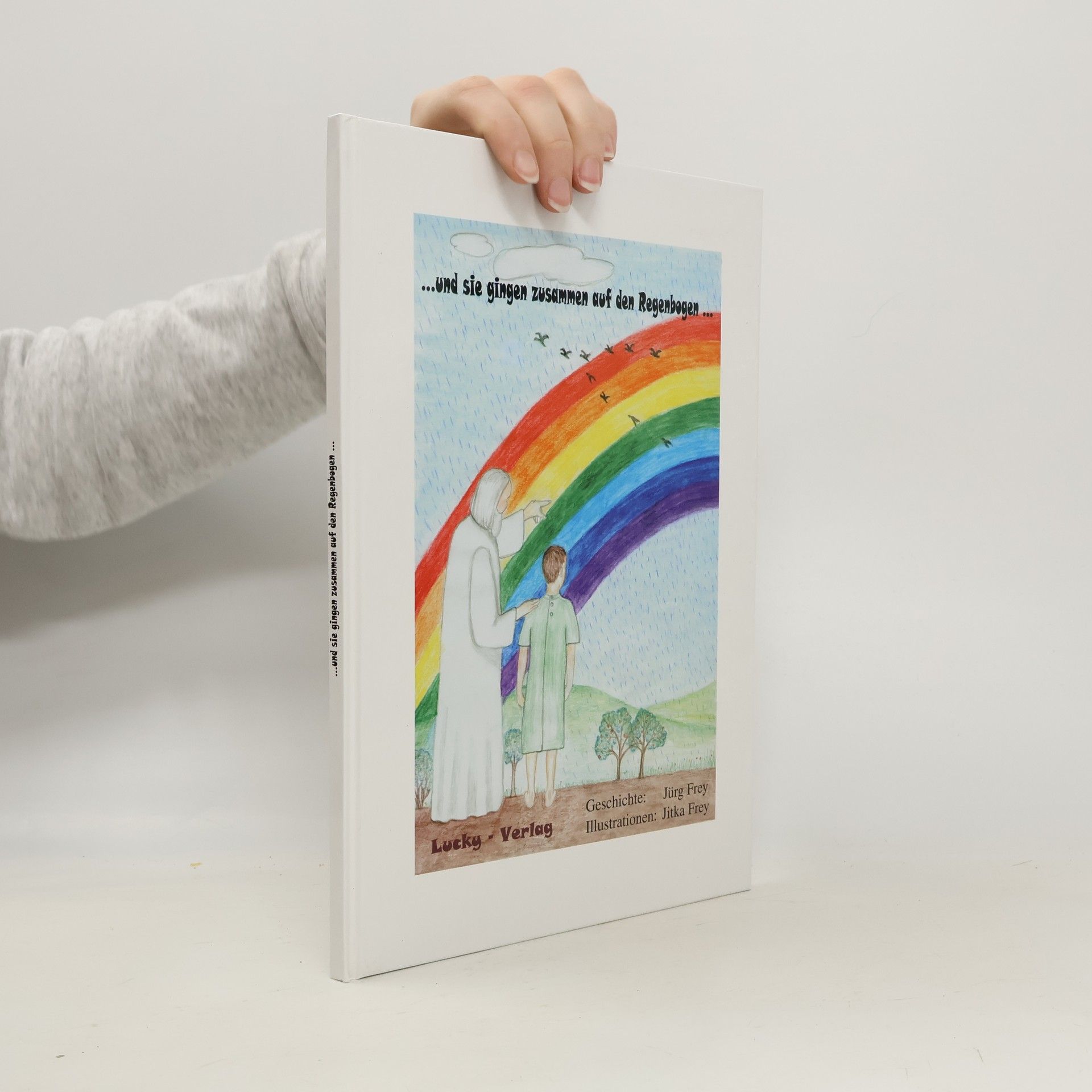 ... und sie gingen zusammen auf den Regenbogen ...