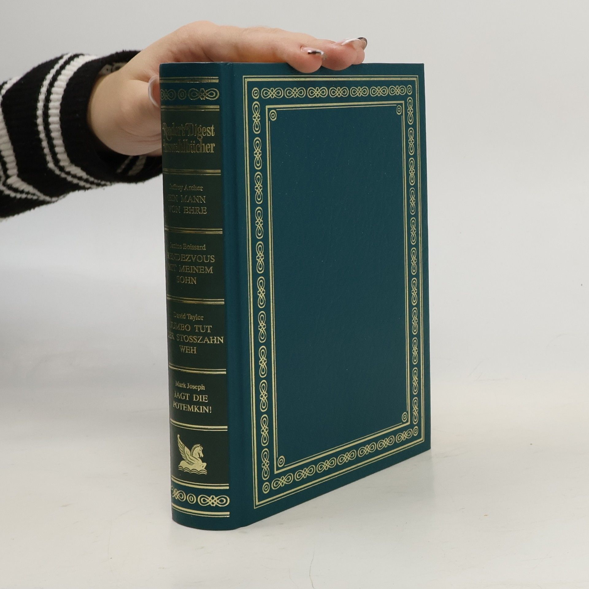 Reader's Digest Auswahlbücher. Ein Mann von Ehre. Rendezvous mit meinem Sohn. Jumbo tut der Stoßzahn weh. Jagt die Potemkin!