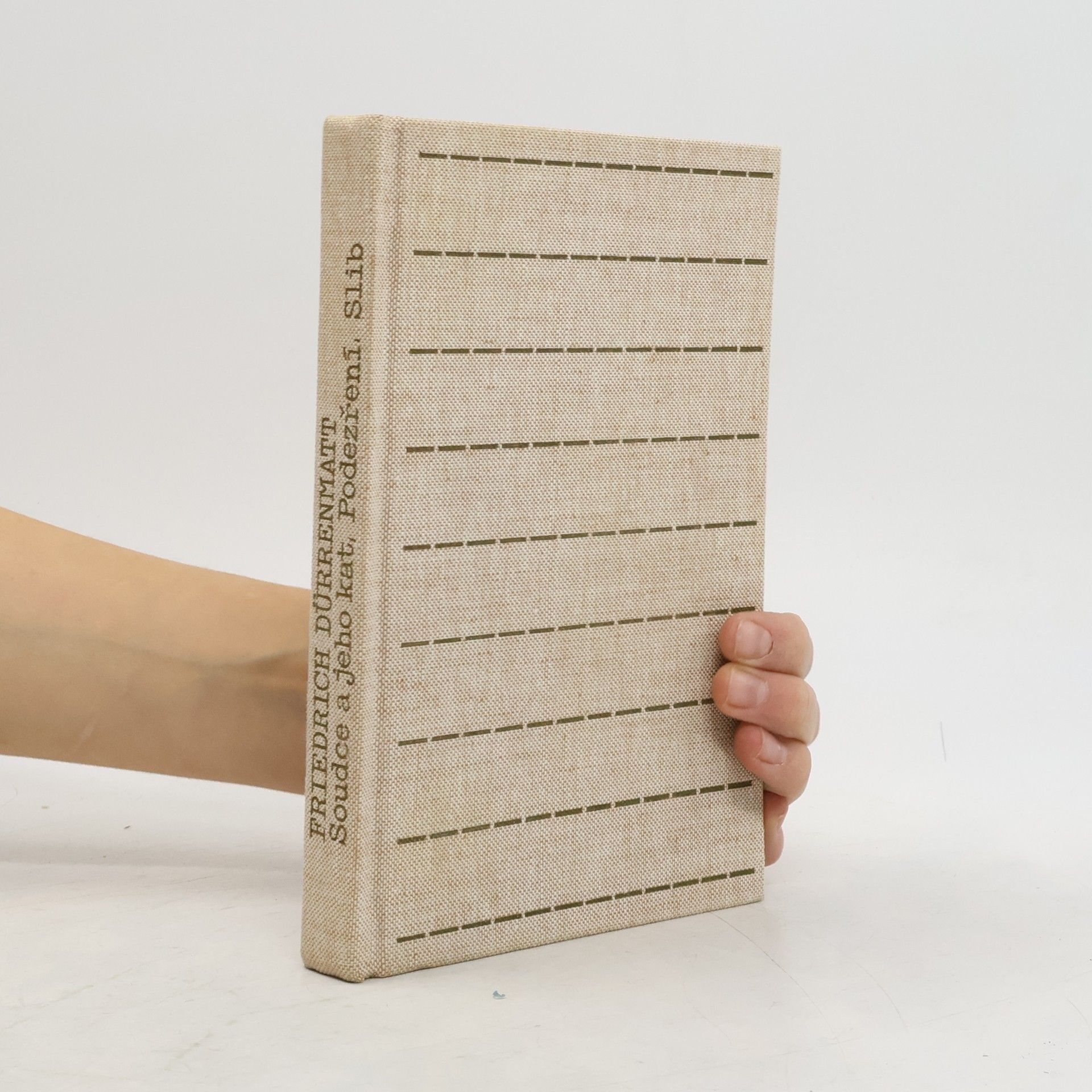 Friedrich Dürrenmatt Soudce a jeho kat. Podezření. Slib