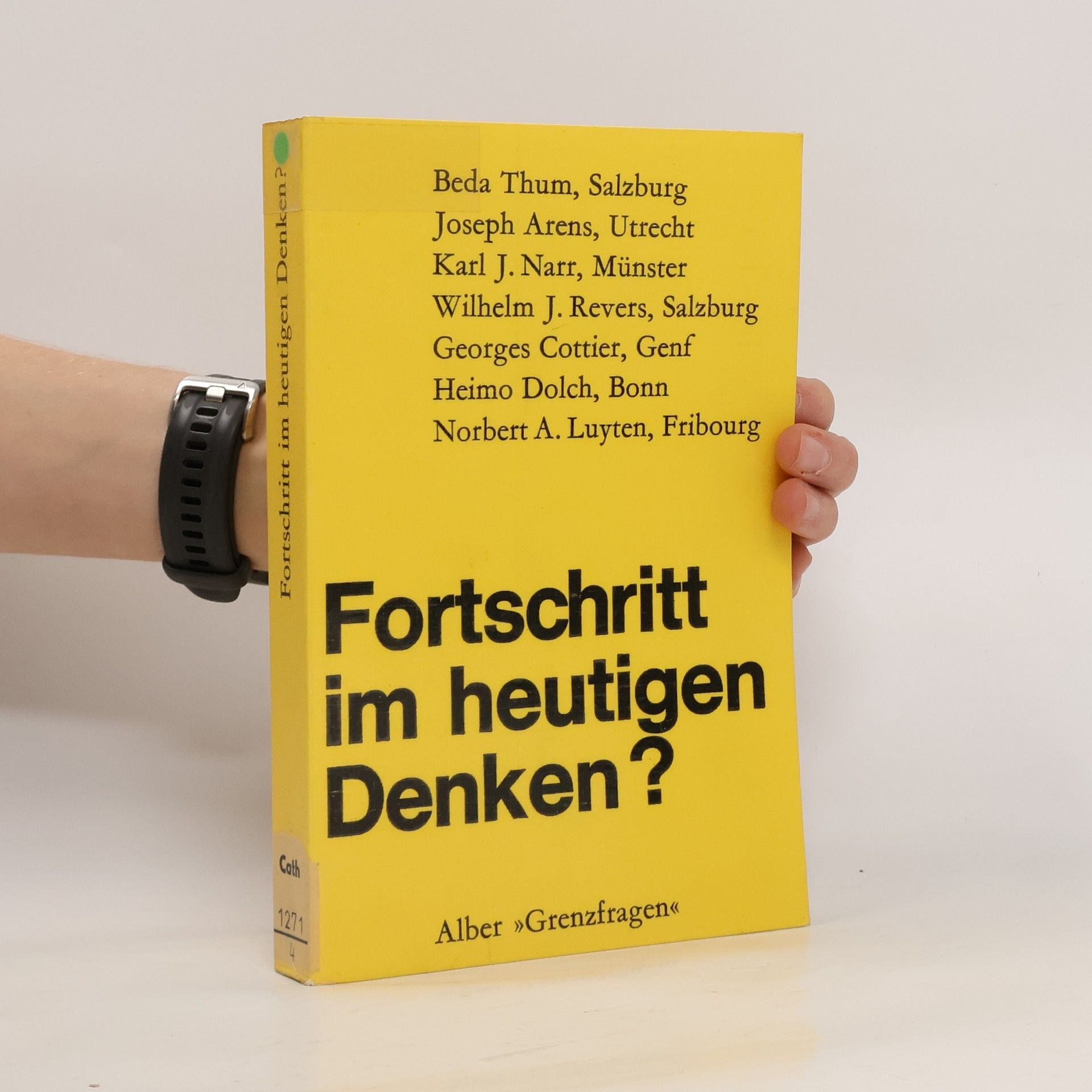 Norbert A. Luyten Fortschritt im heutigen Denken?