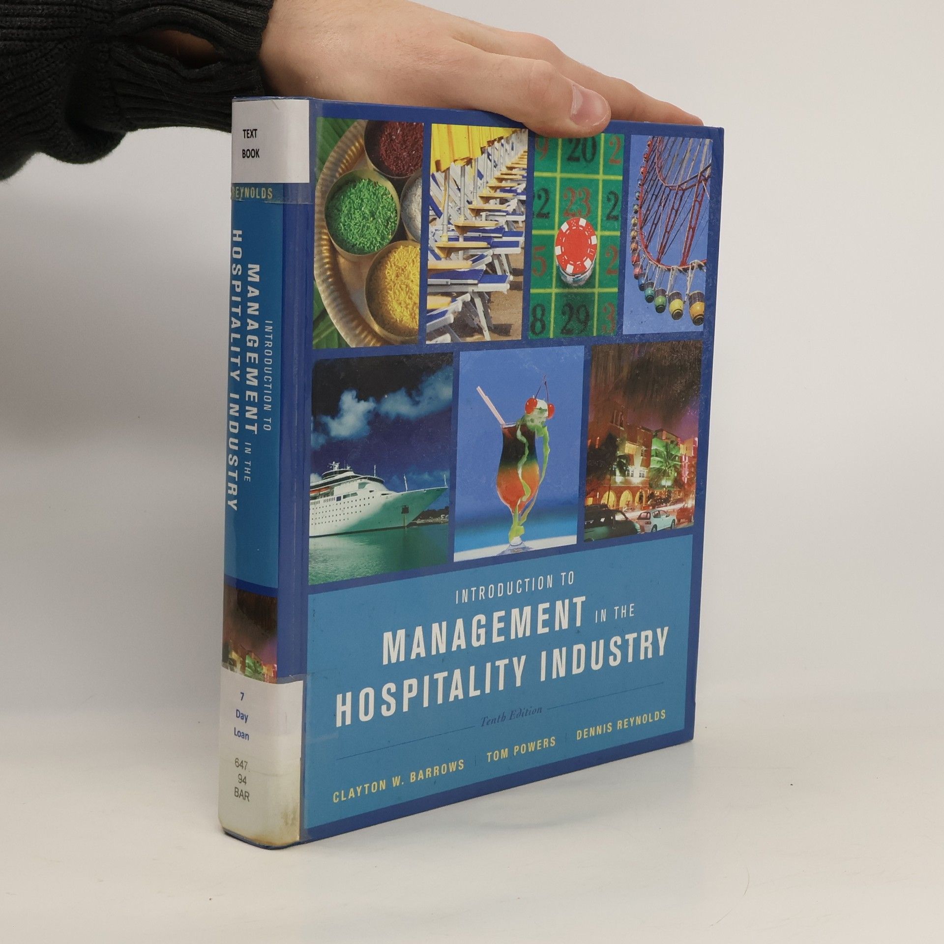 Clayton W. Barrows Introduction to Management in the Hospitality Industry