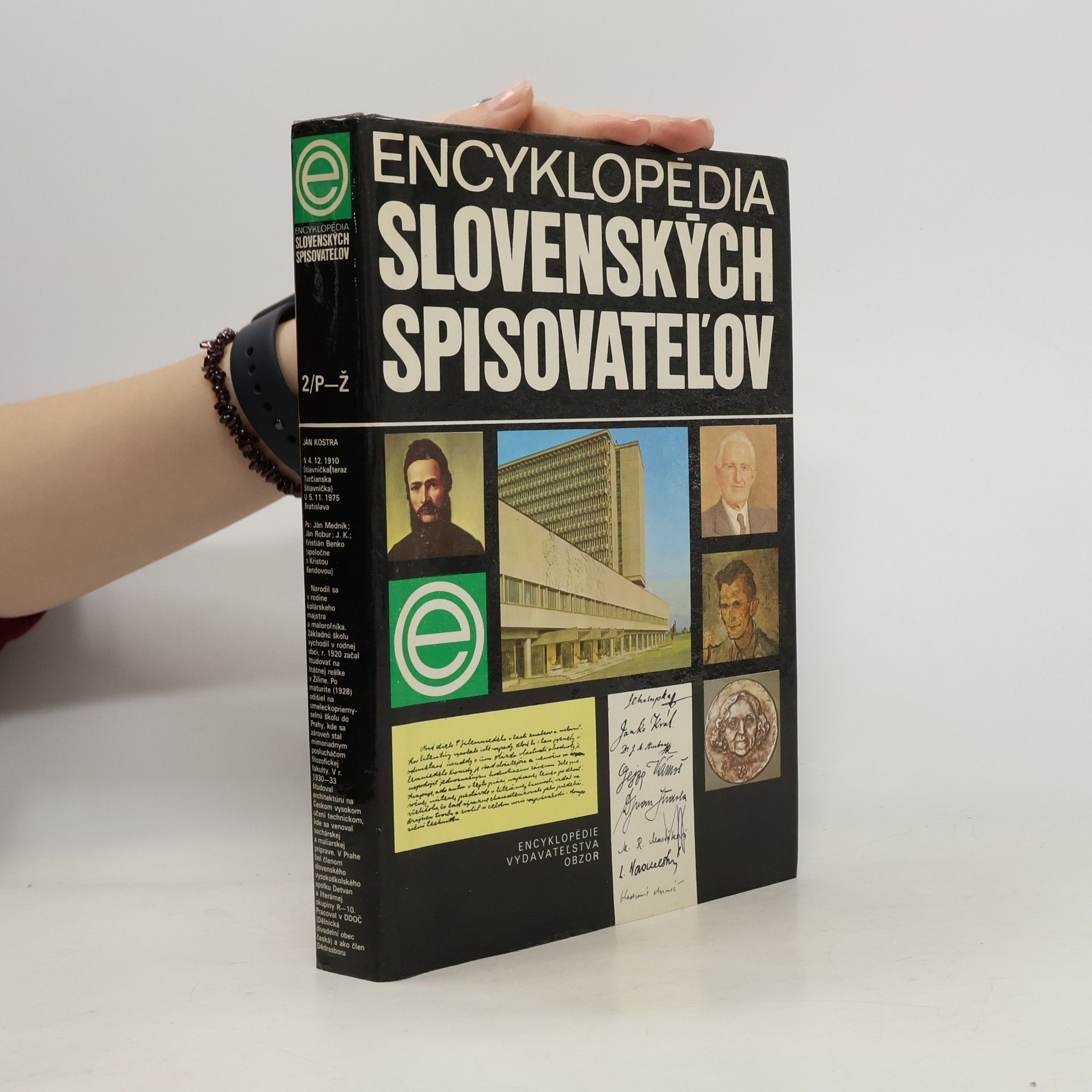 Encyklopédia slovenských spisovateľov. 2. zväzok P-Ž