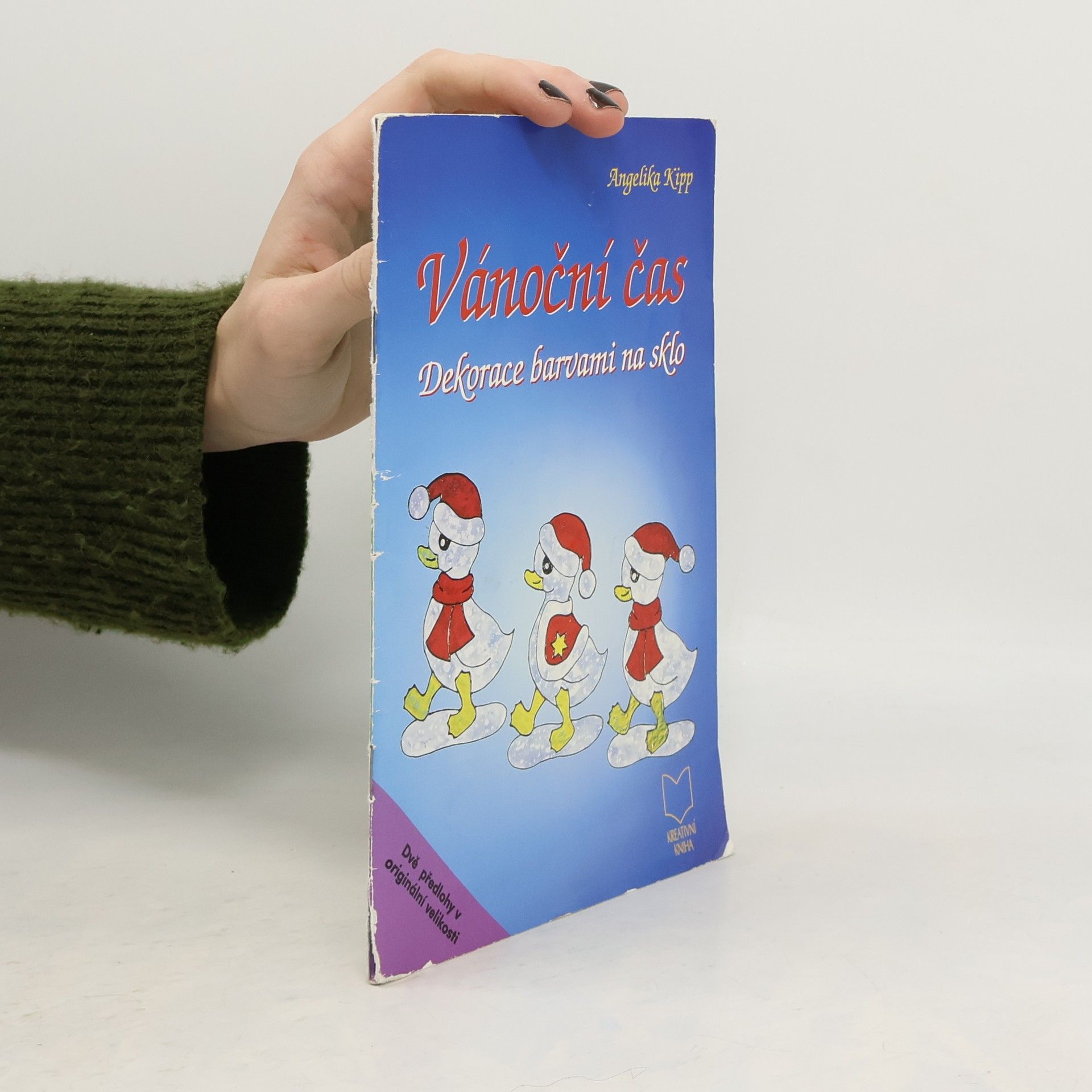 Angelika Kipp Vánoční čas: dekorace barvami na sklo