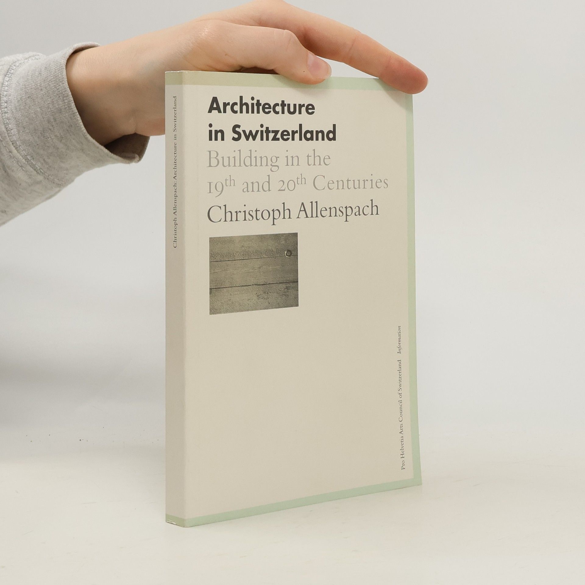 Christoph Allenspach Architecture in Switzerland