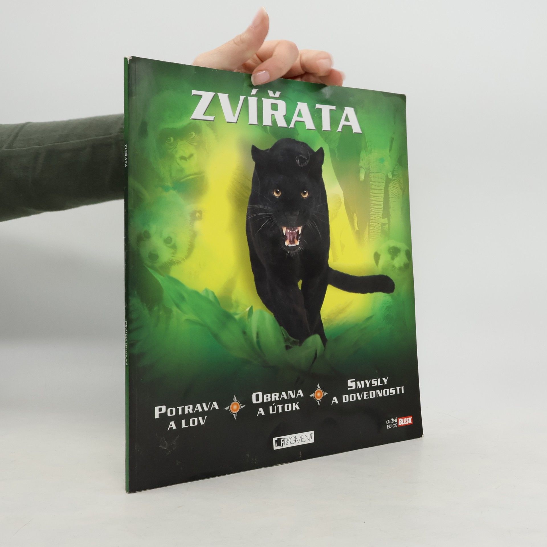 Zvířata : potrava a lov, obrana a útok, smysly a dovednosti