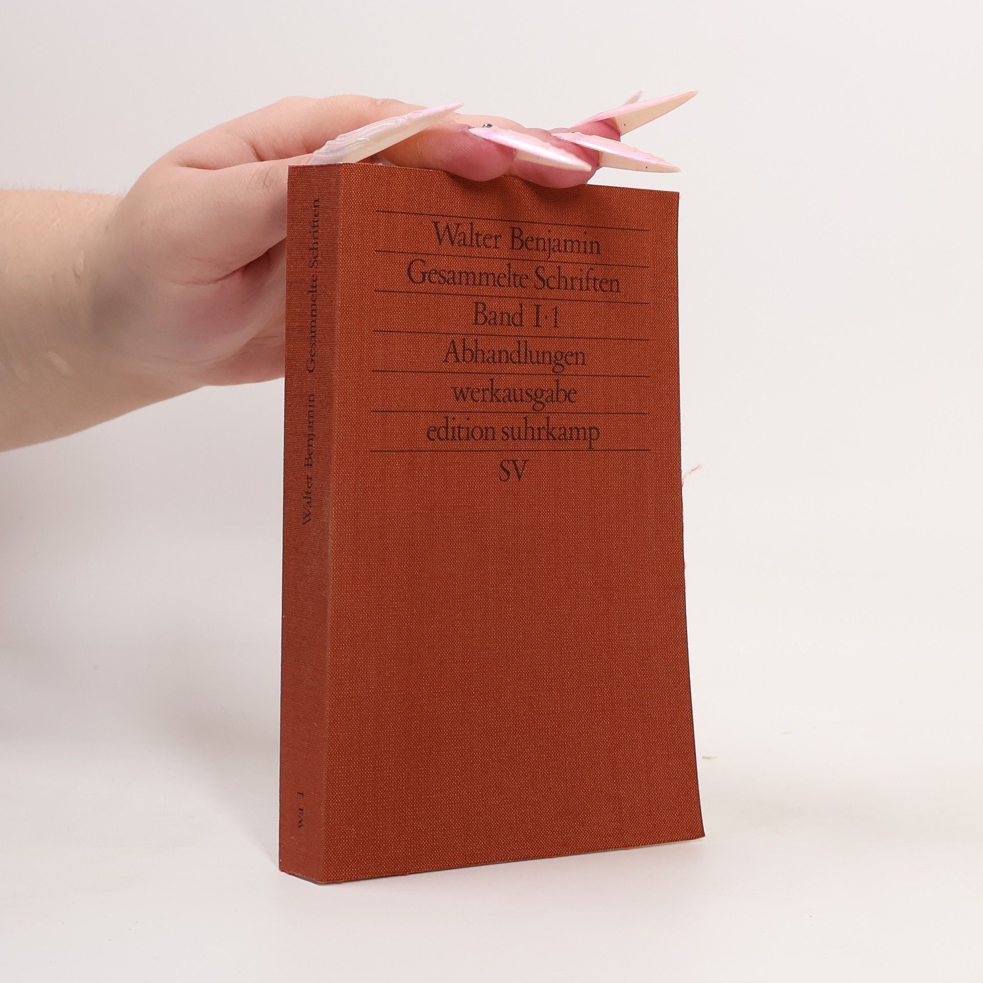 Walter Benjamin Gesammelte Schriften I.-1