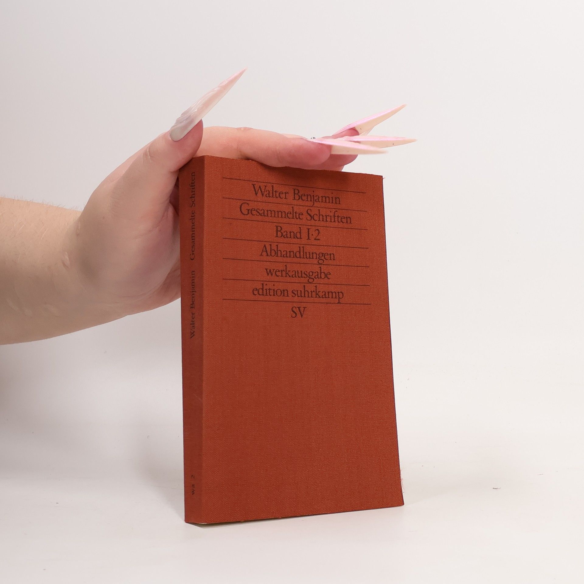 Walter Benjamin Gesammelte Schriften I.-2