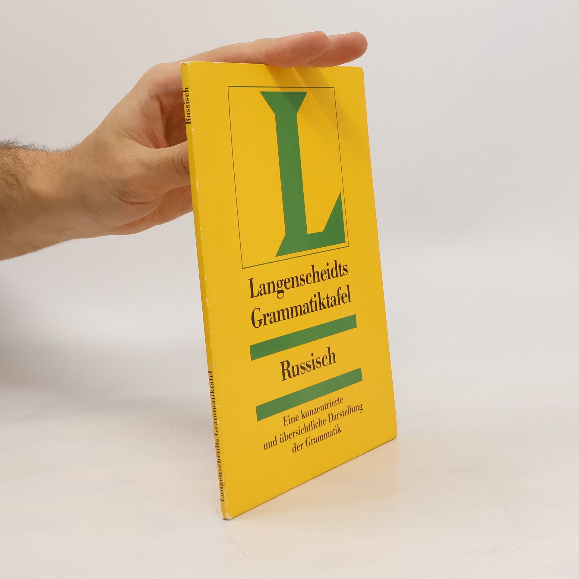 Hans Orschel Langenscheidt, Grammatiktafel