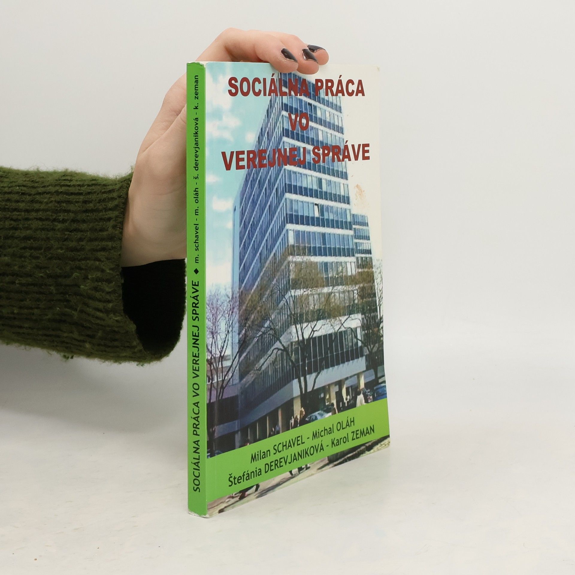 Milan Schavel Sociálna práca vo verejnej správe